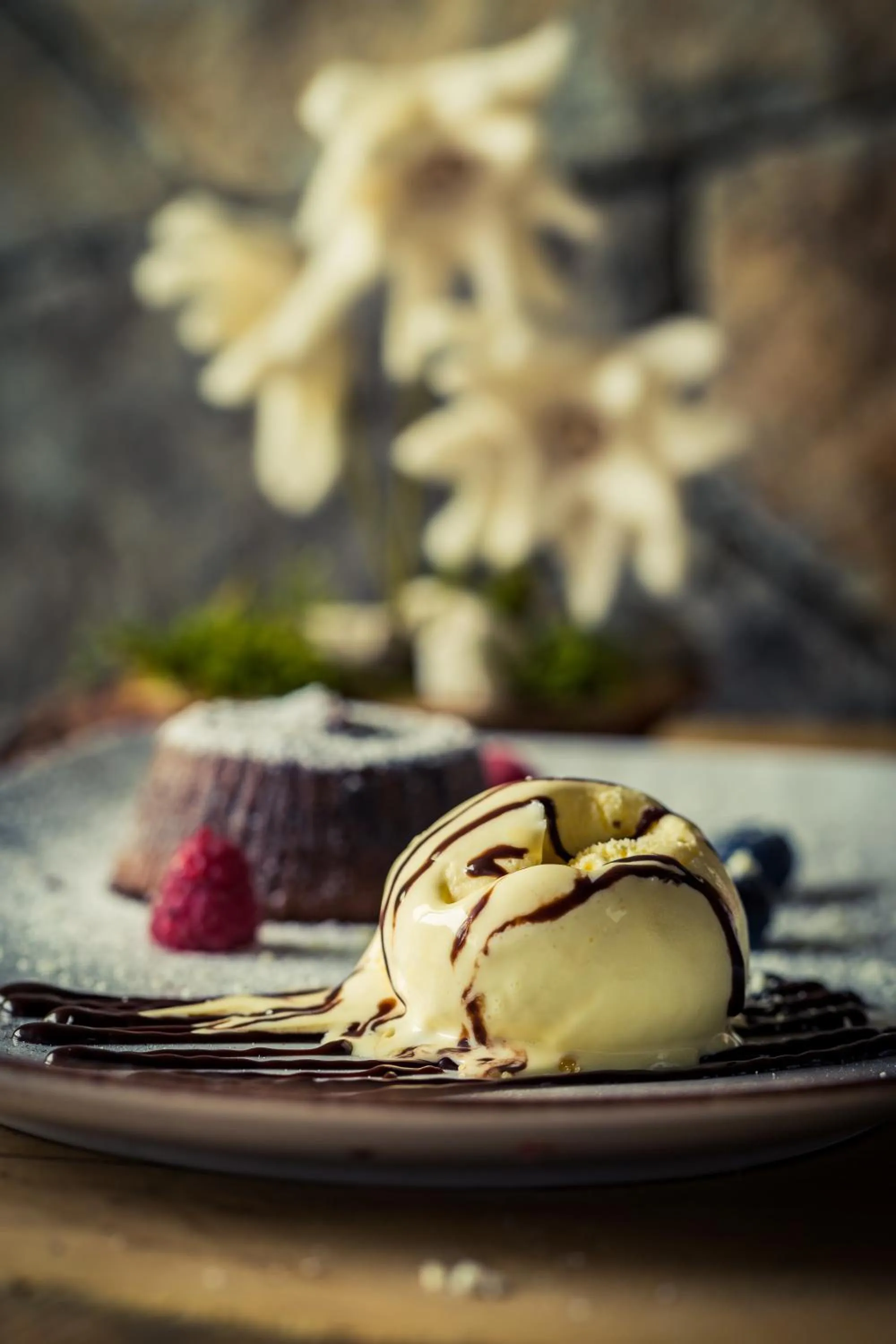 Food close-up in Hotel Residence Gasser
