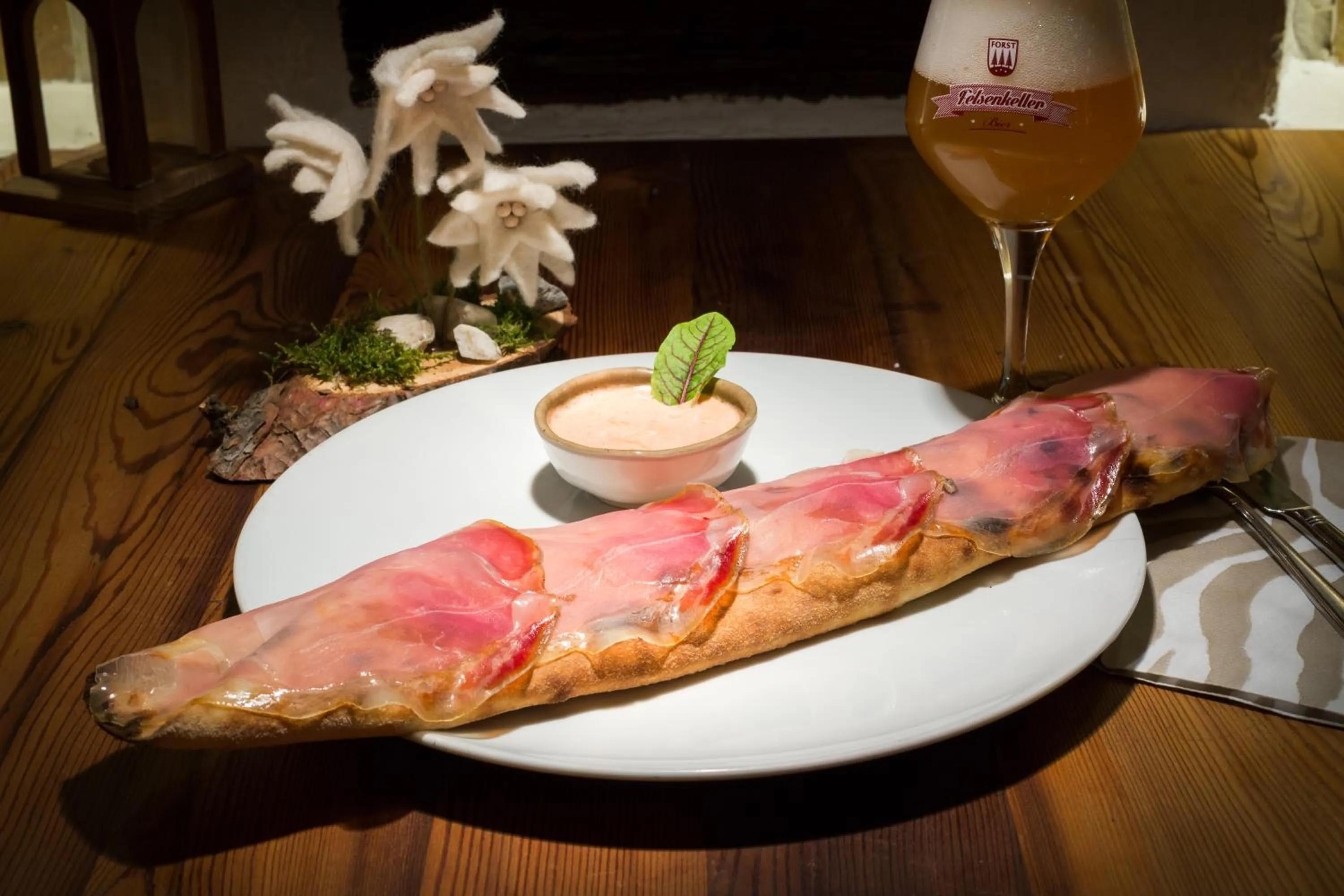 Food close-up in Hotel Residence Gasser