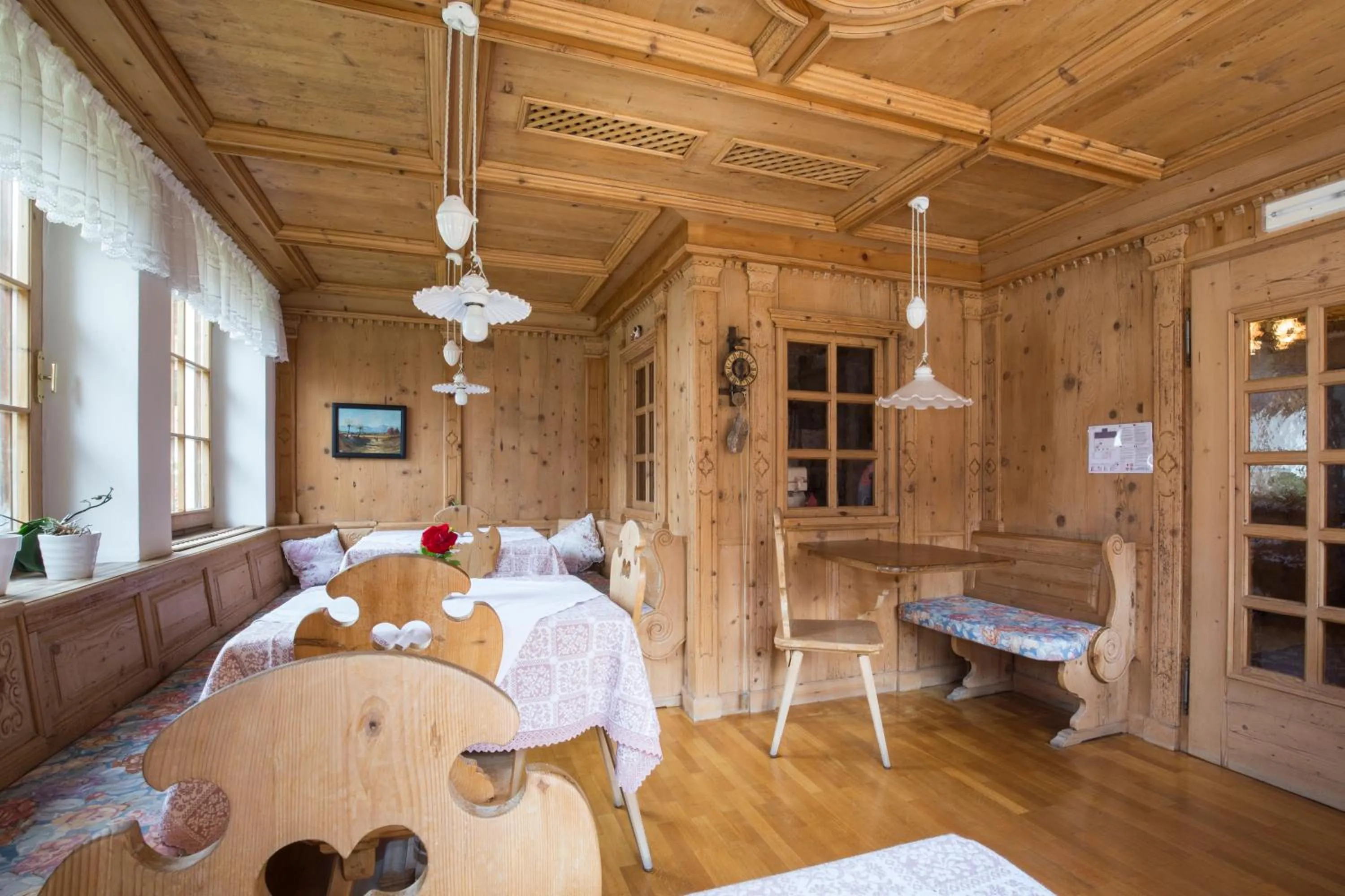 Seating area in Hotel Erika