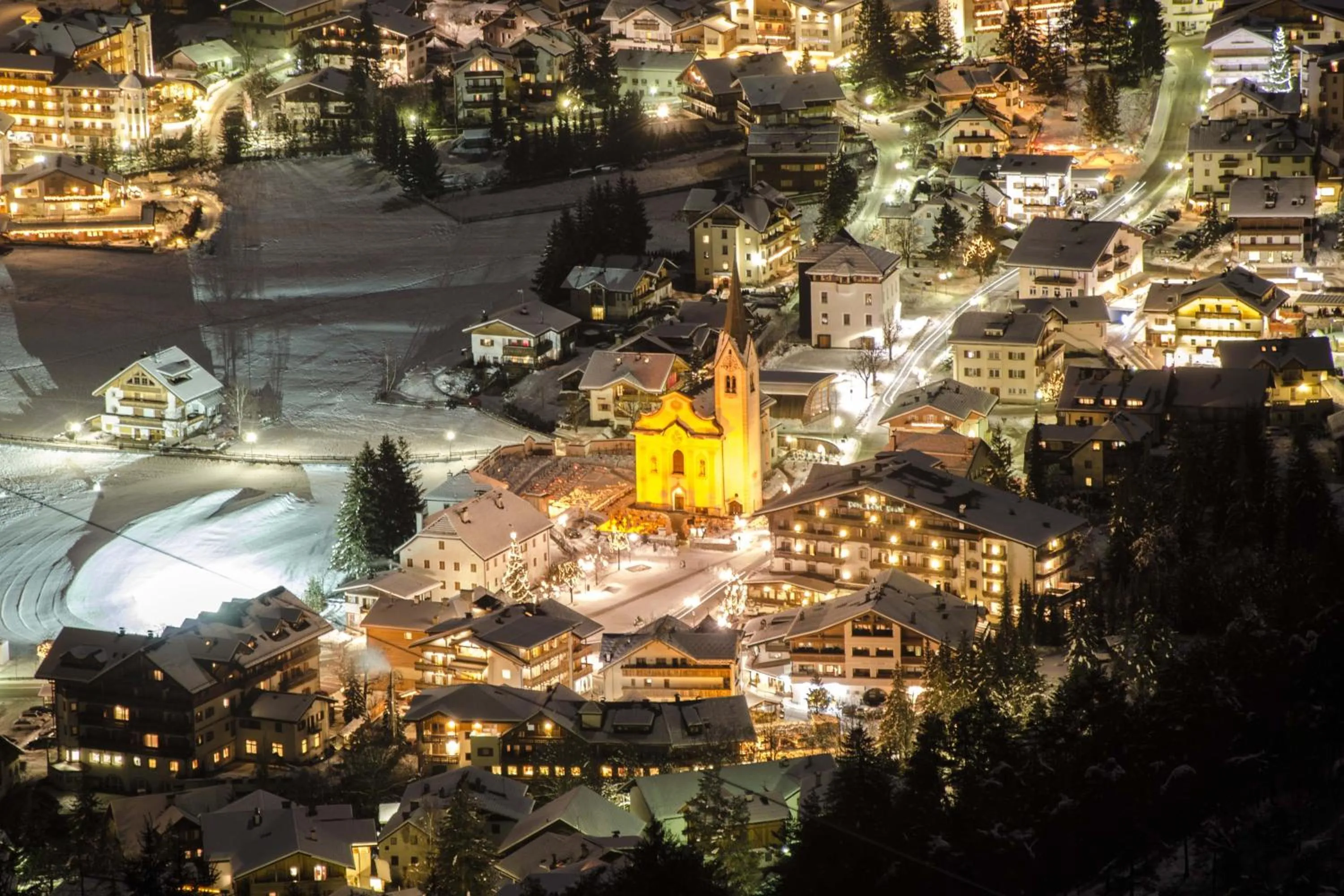 Bird's eye view in Hotel Erika