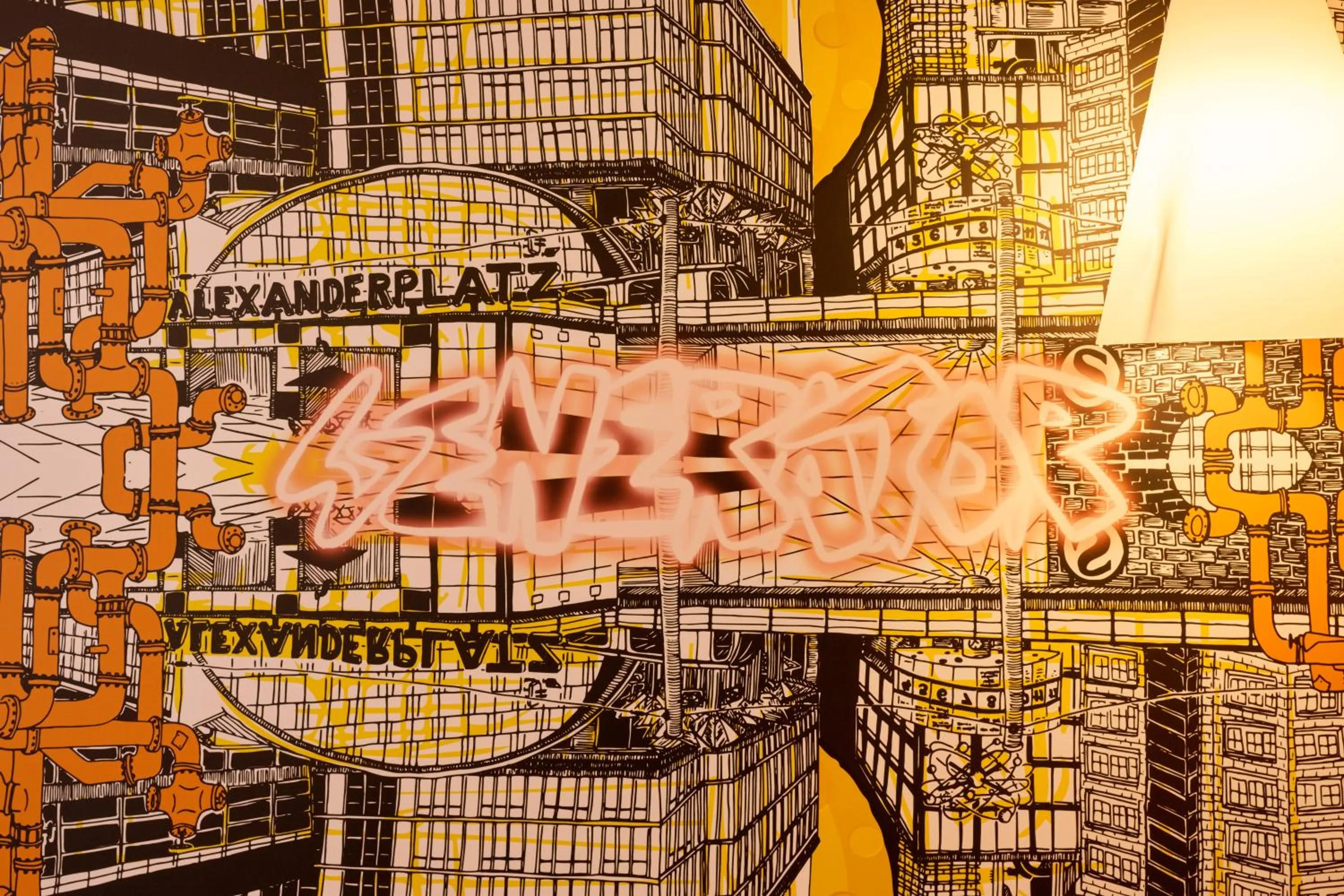 Bedroom in Generator Berlin Alexanderplatz