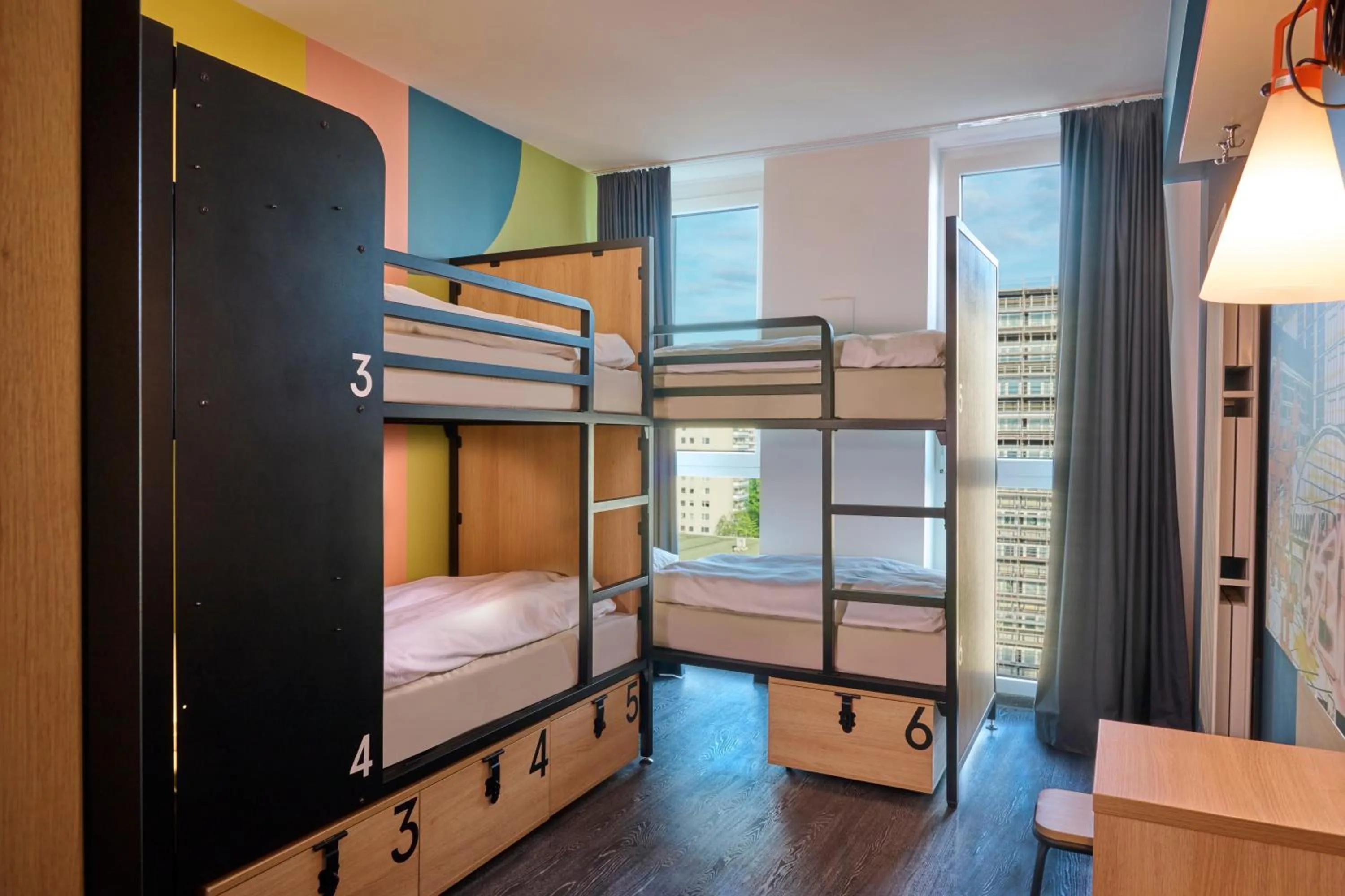 Bed in Generator Berlin Alexanderplatz