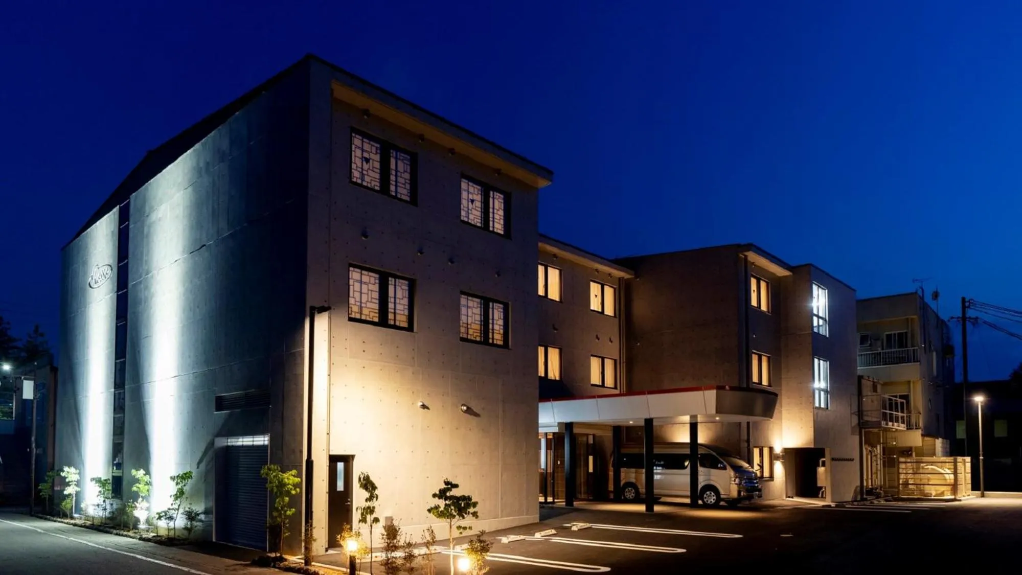 Property building in Hotel Rosso Karuizawa
