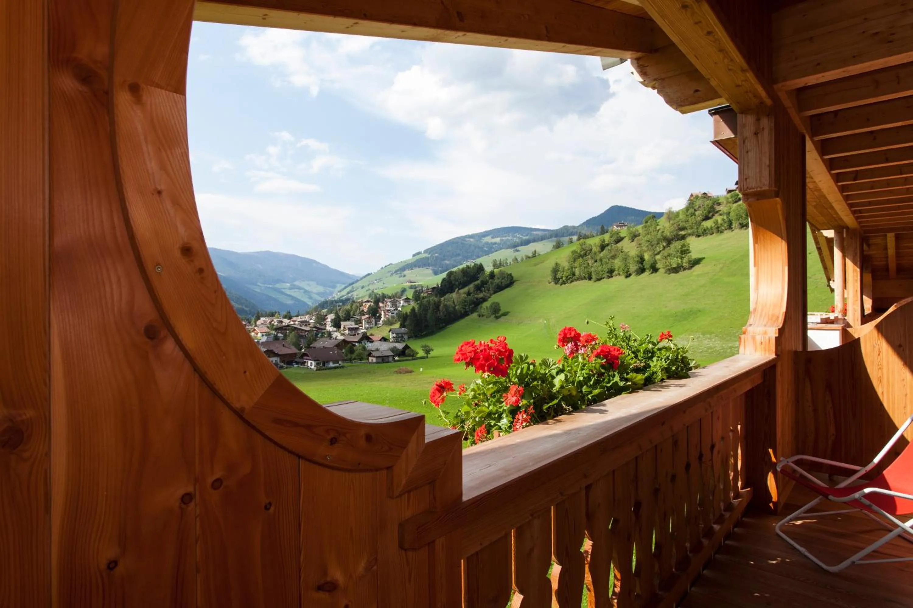 View (from property/room) in Hotel Mareo Dolomites