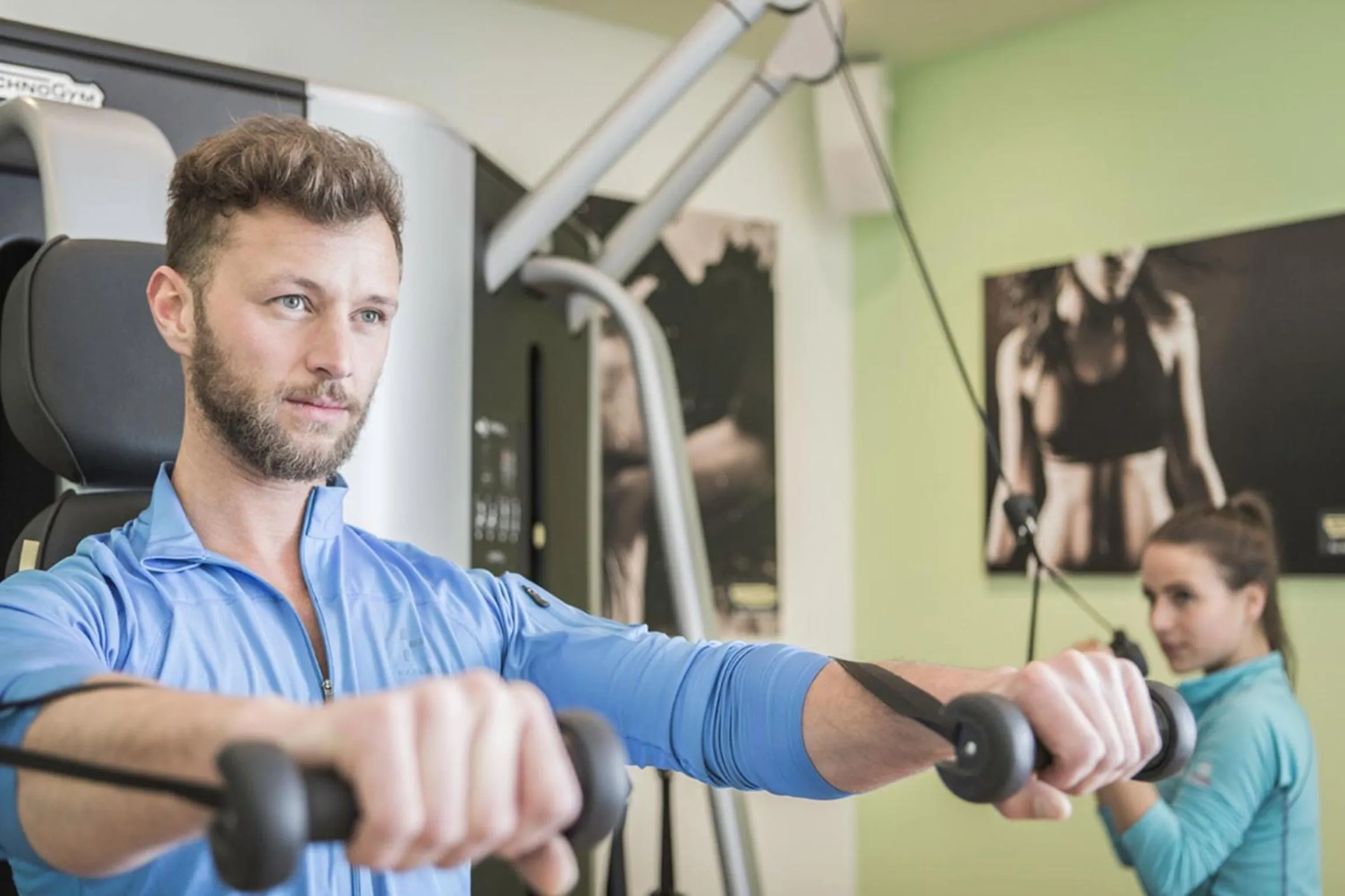 Fitness centre/facilities in Hotel Mareo Dolomites