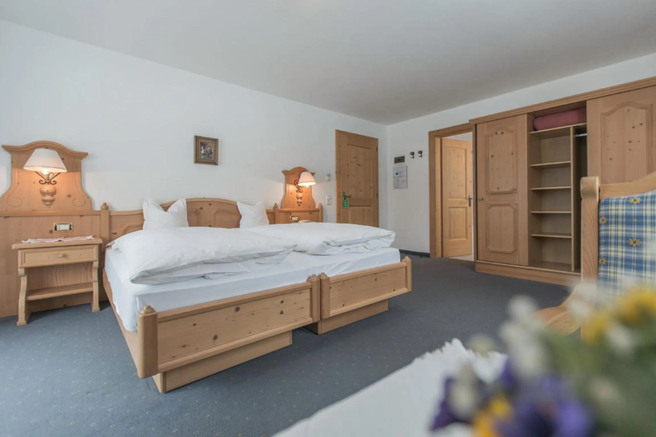 Photo of the whole room, Bed in Hotel Mareo Dolomites