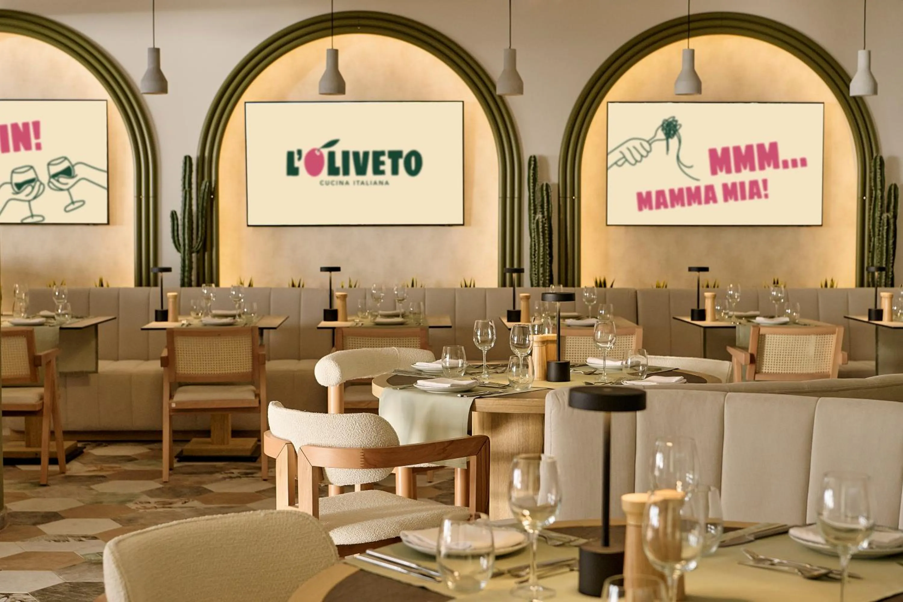 Restaurant/places to eat in Iberostar Waves Creta Panorama & Mare