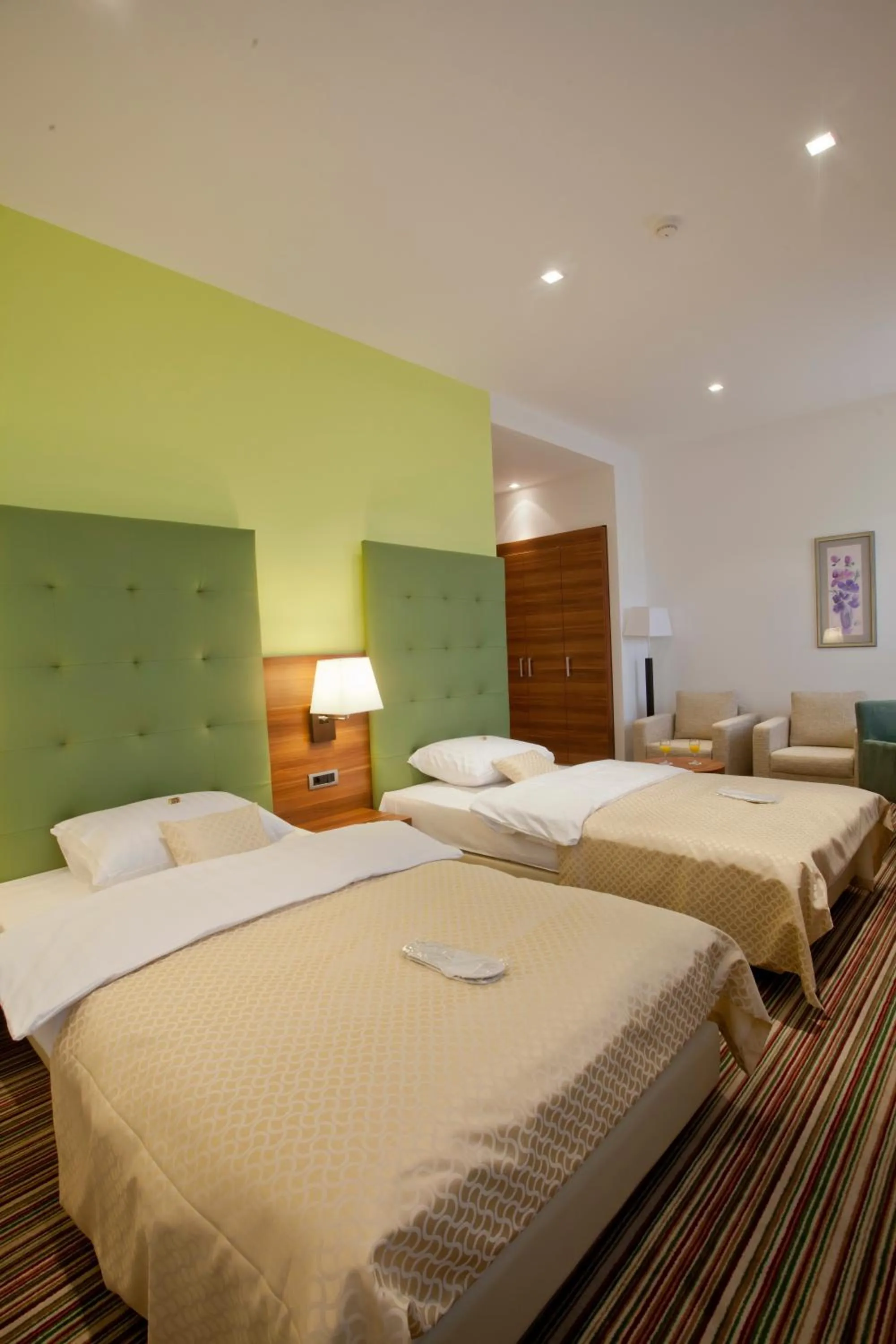 Bedroom, Bed in Hotel Sport