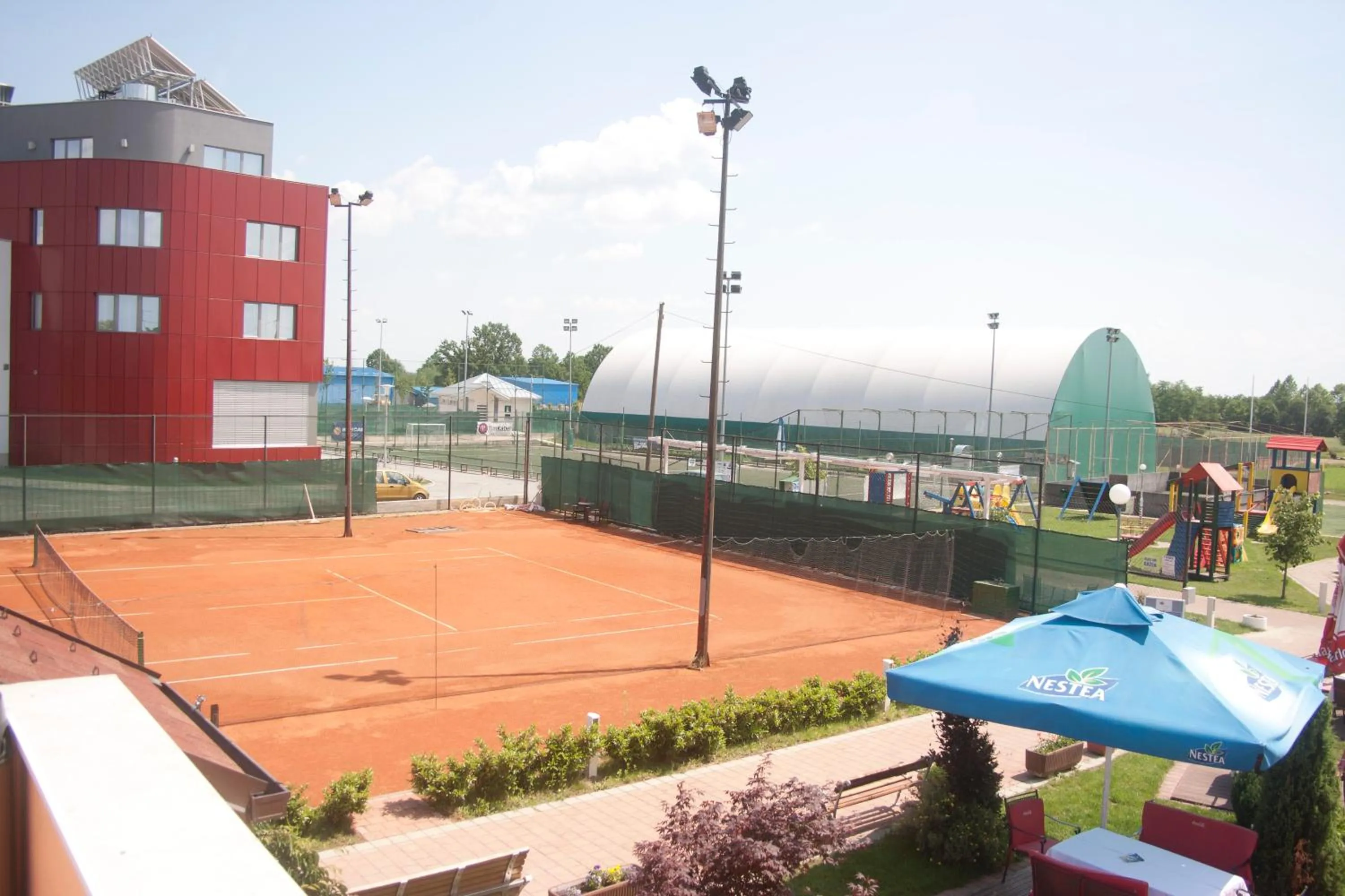 Tennis court in Hotel Sport