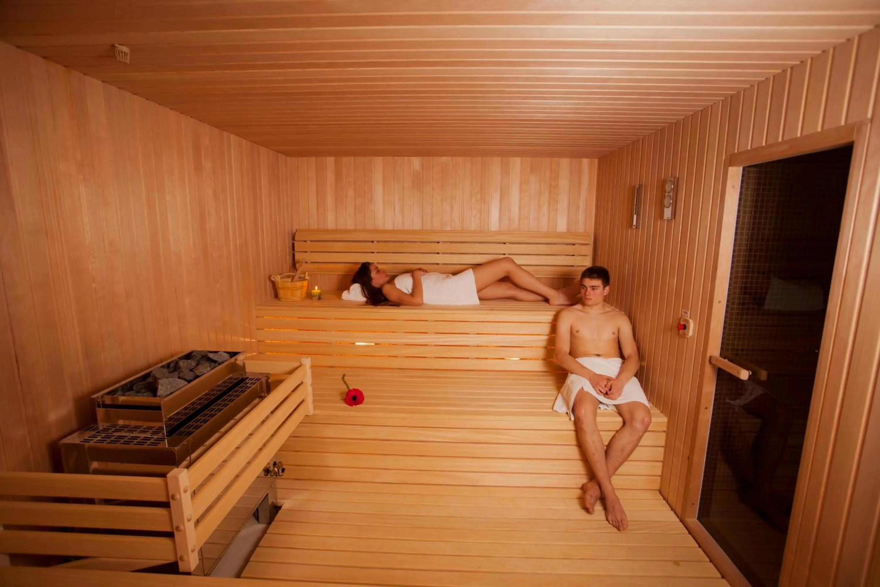 Spa and wellness centre/facilities, Bed in Hotel Sport