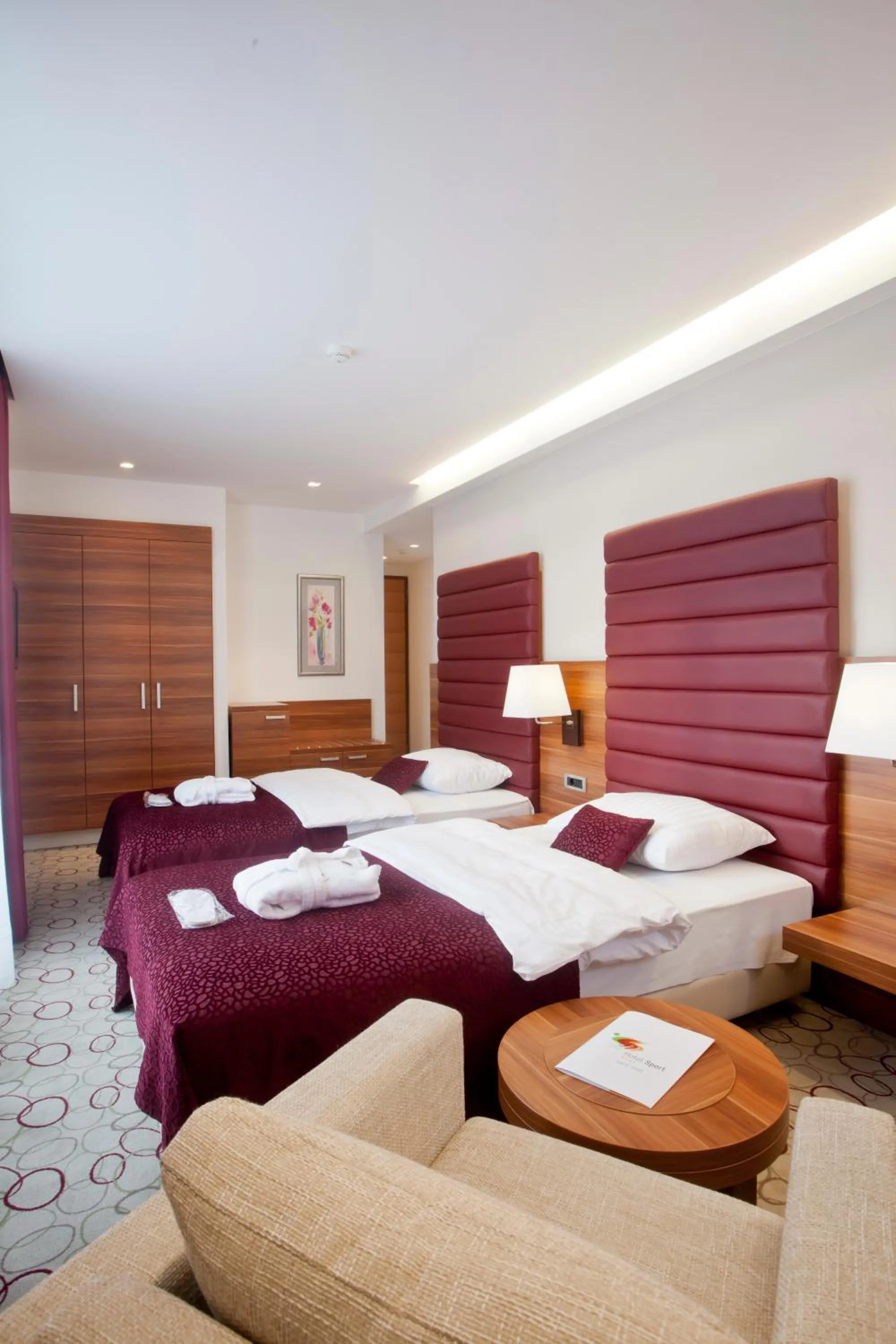 Photo of the whole room, Bed in Hotel Sport