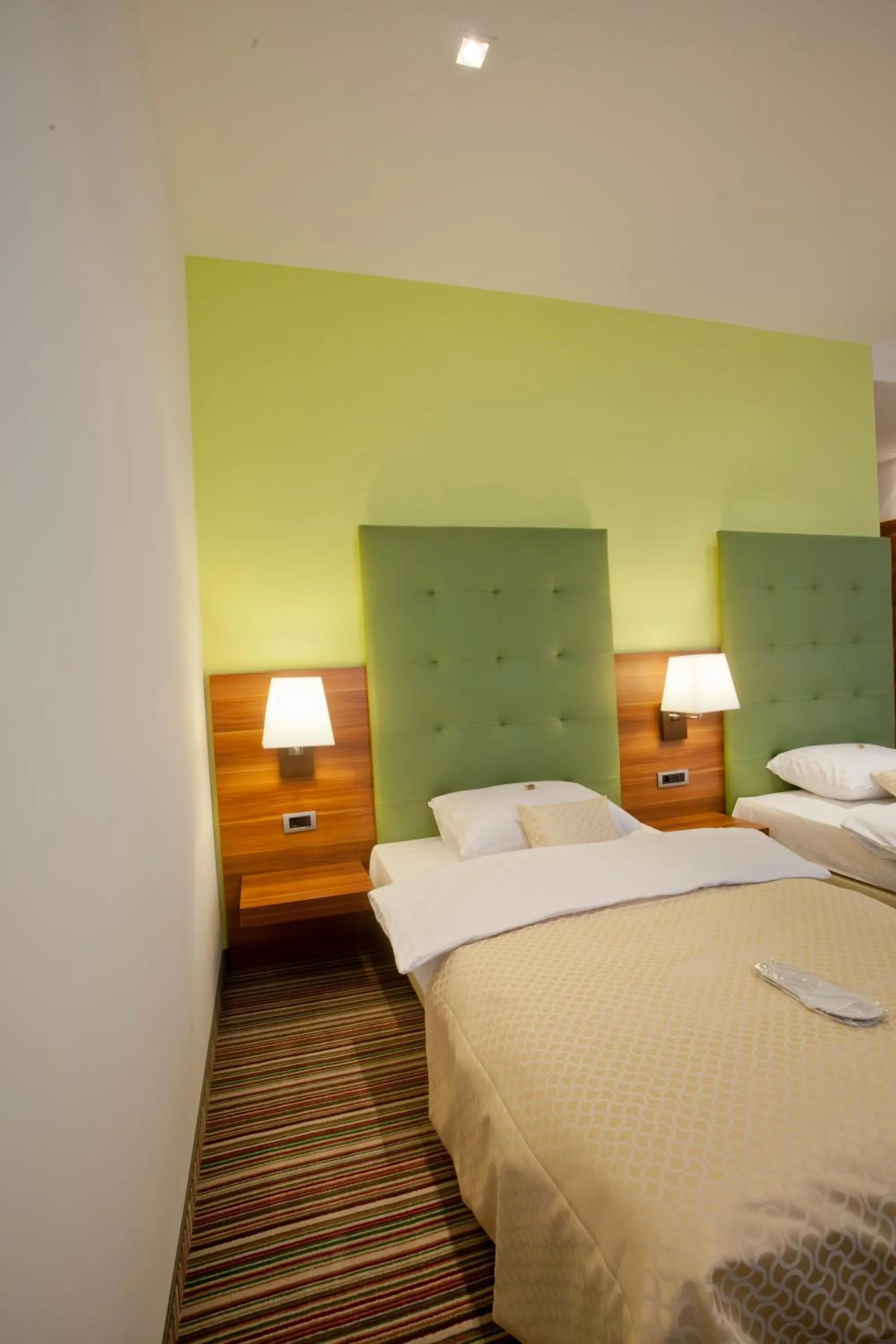 Decorative detail, Bed in Hotel Sport