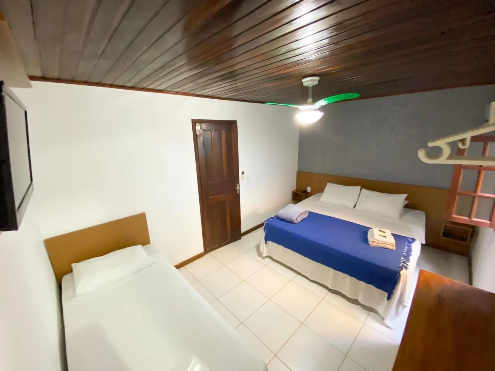 Bed in Pousada Bugio