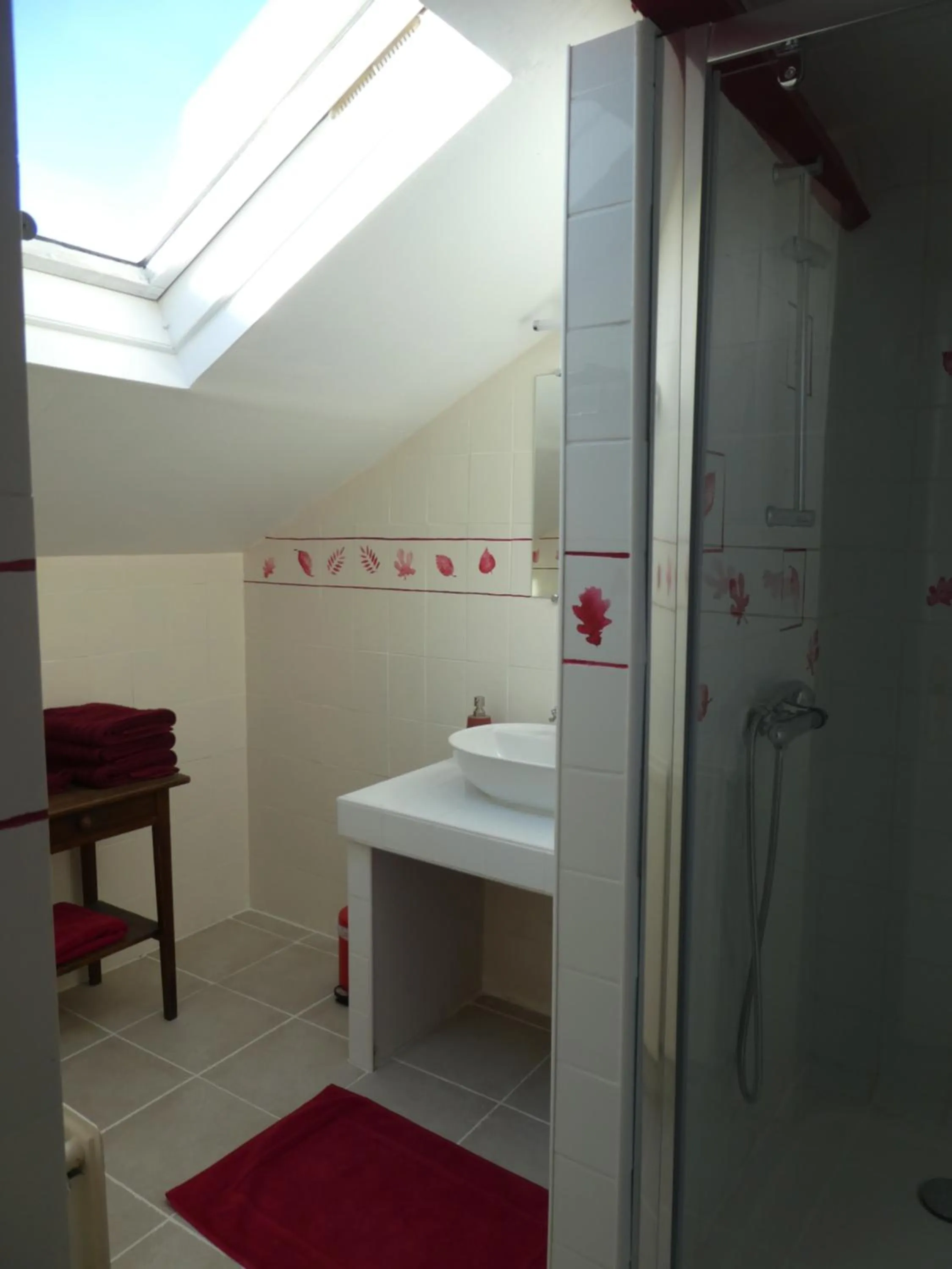 Bathroom in Les chambres du Ladoux