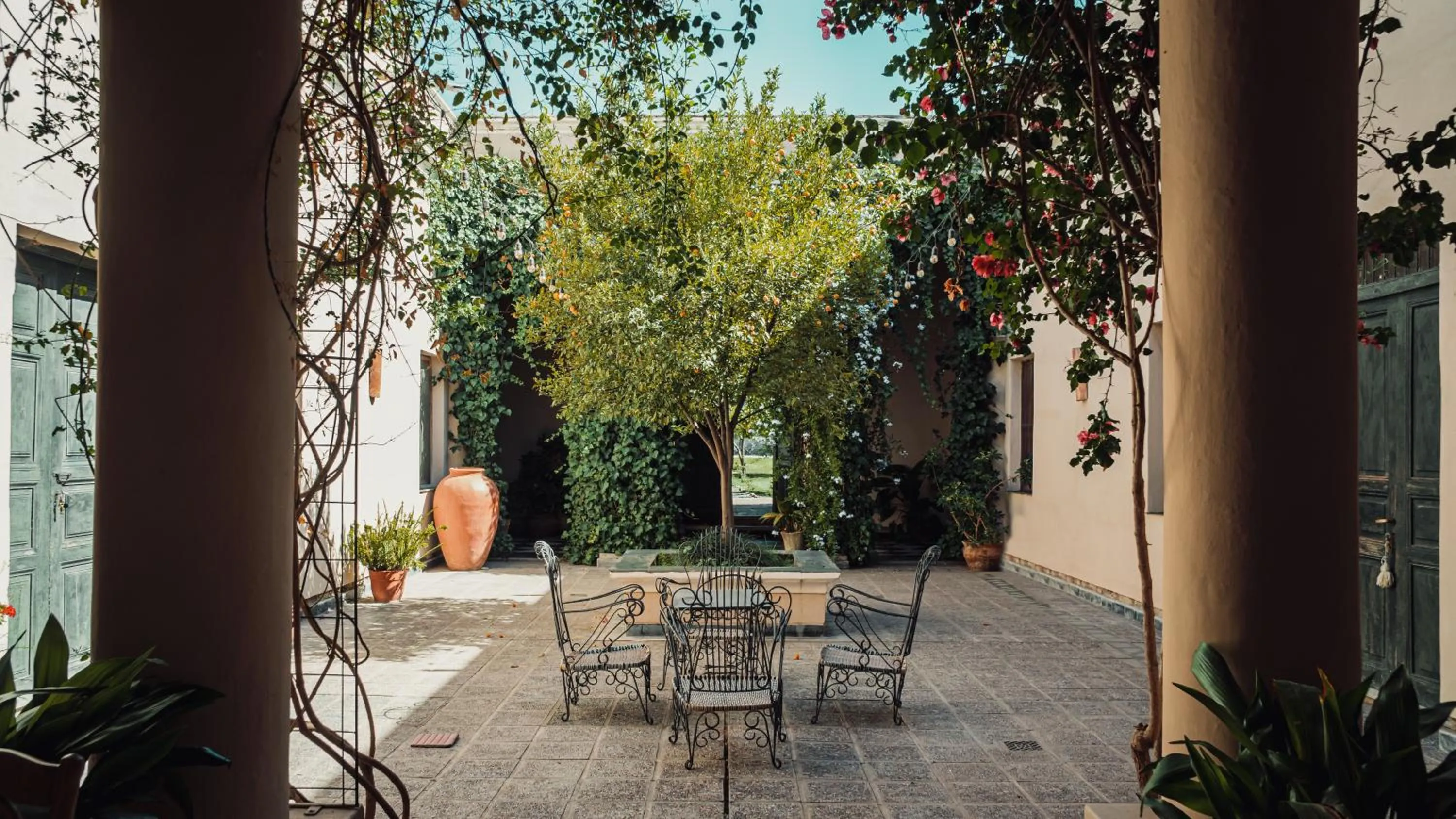Patio in Vieja Posada Hotel Histórico
