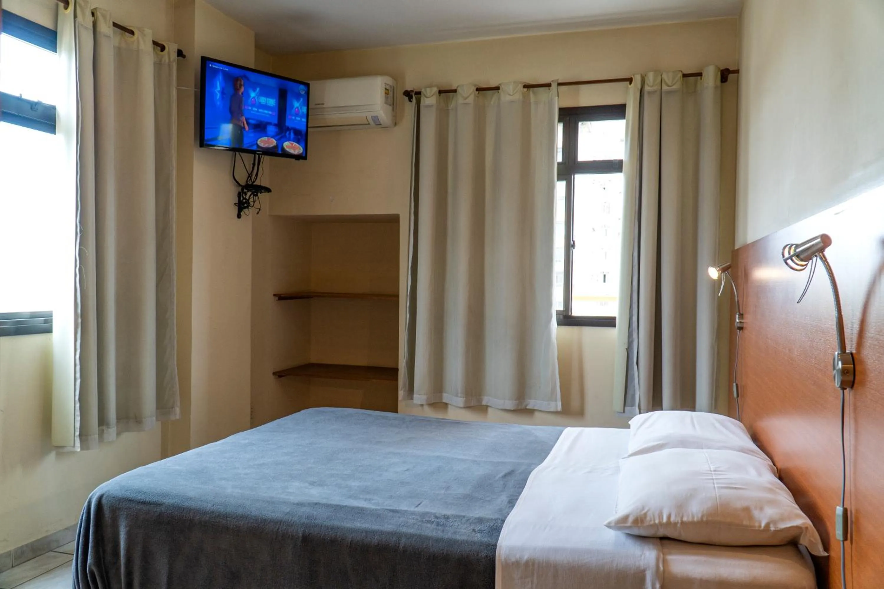 Bed in Hotel Vila Rica Flat