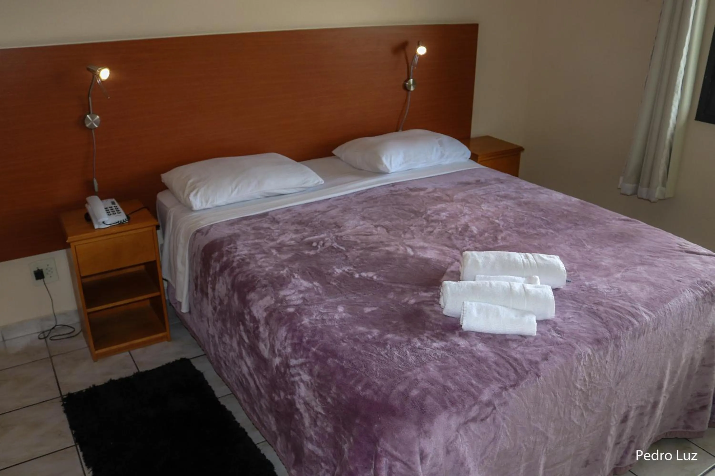 Bed in Hotel Vila Rica Flat