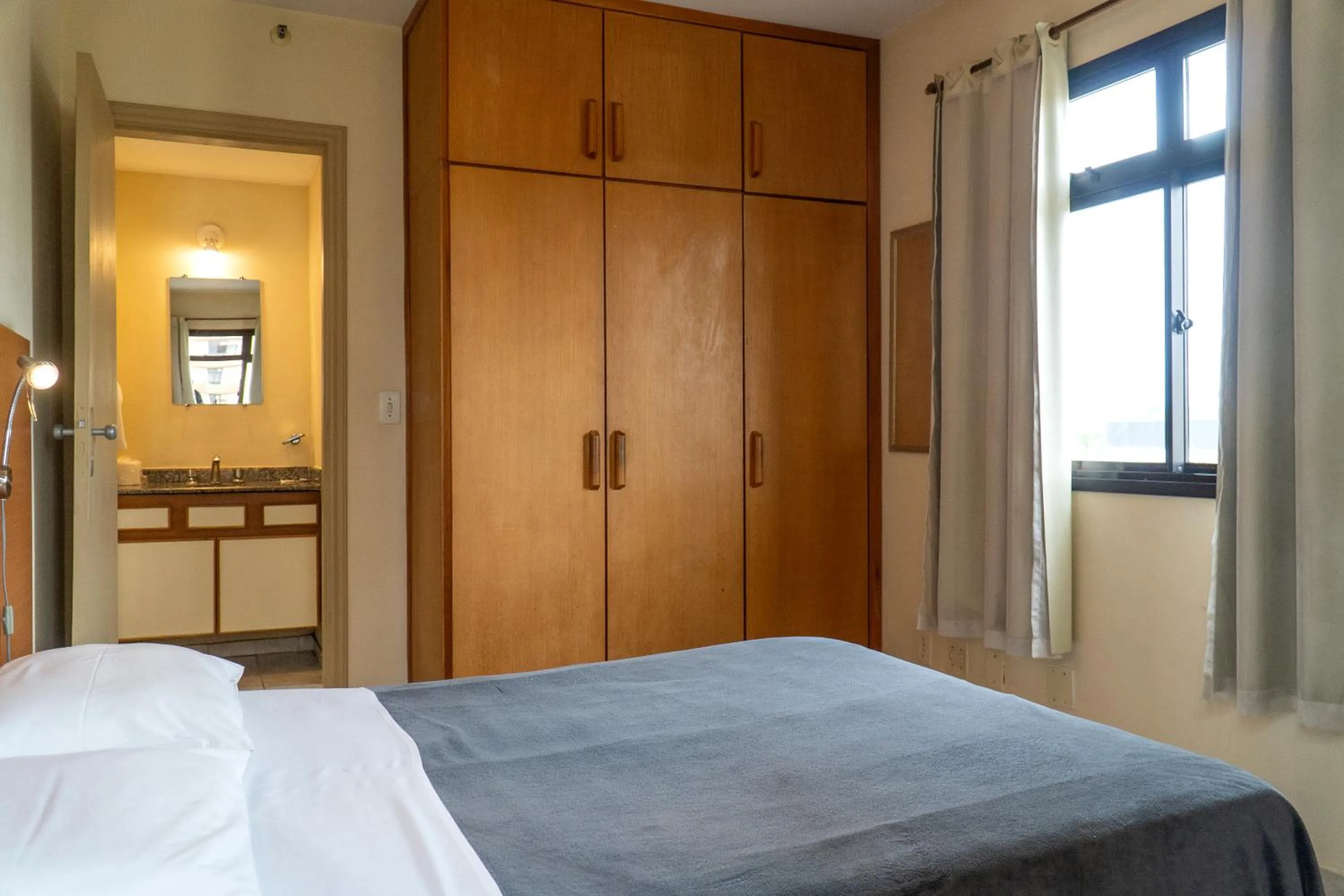 Bed in Hotel Vila Rica Flat