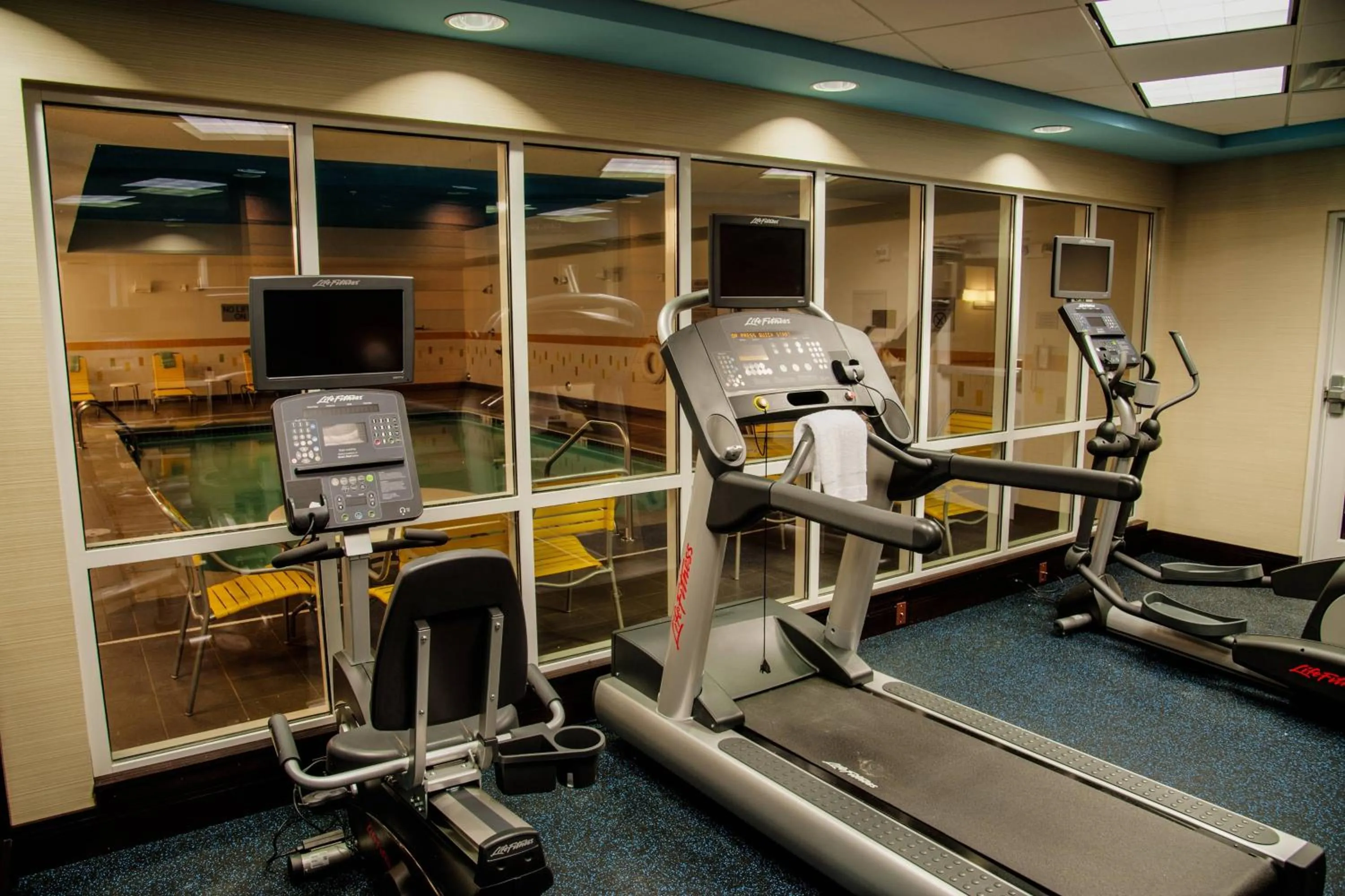 Fitness centre/facilities in Fairfield Inn & Suites by Marriott Montgomery Airport