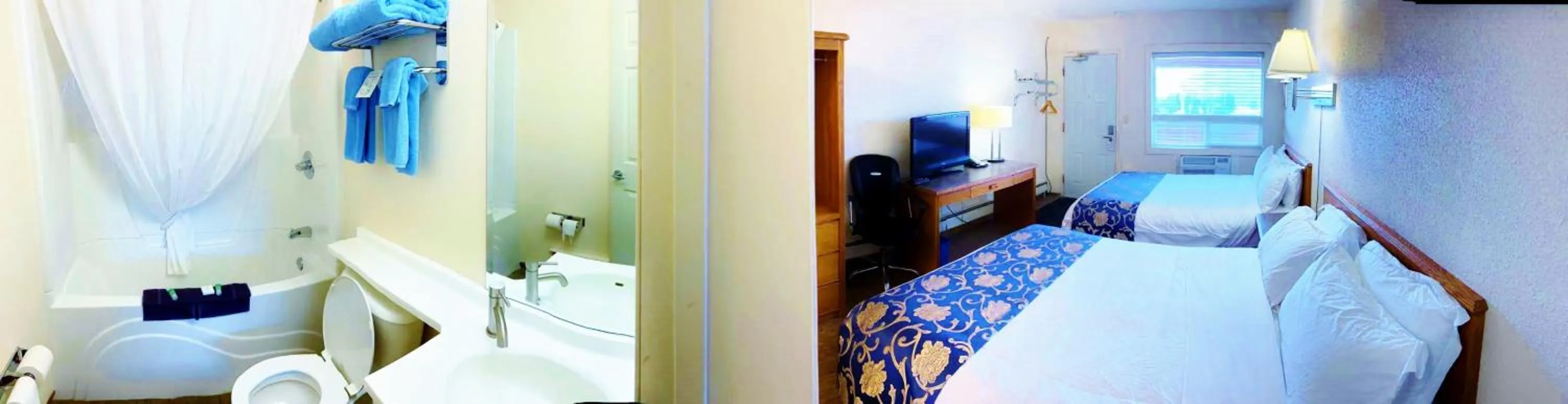 Bed in Grande Mountain Lodge