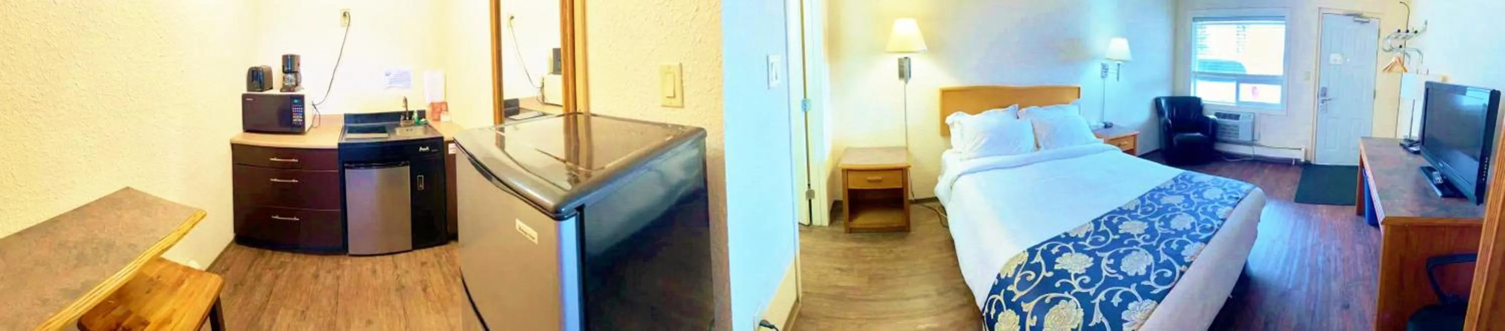 Bed in Grande Mountain Lodge