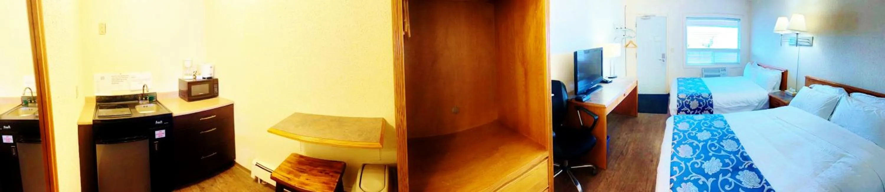 Bed in Grande Mountain Lodge