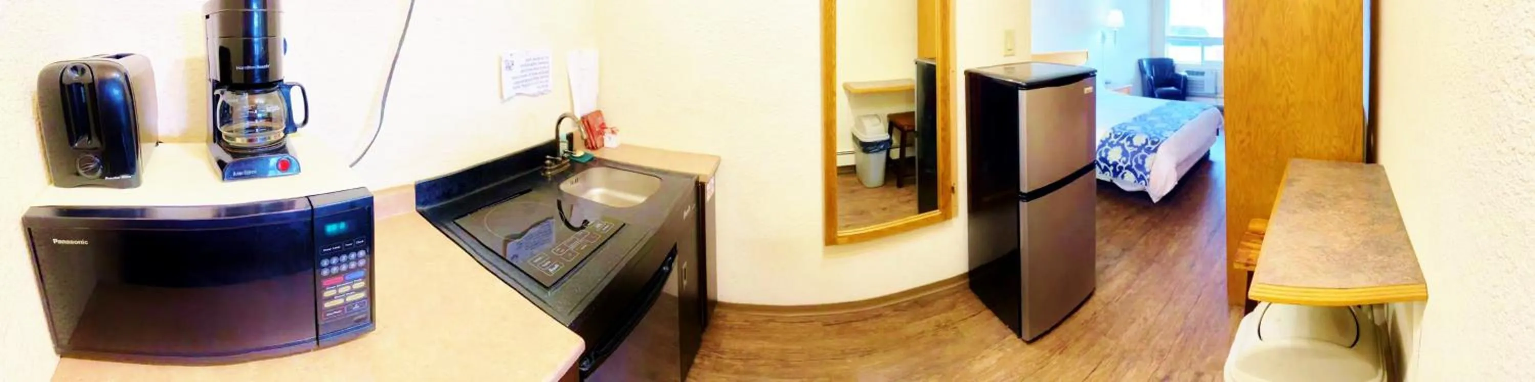 Bed in Grande Mountain Lodge