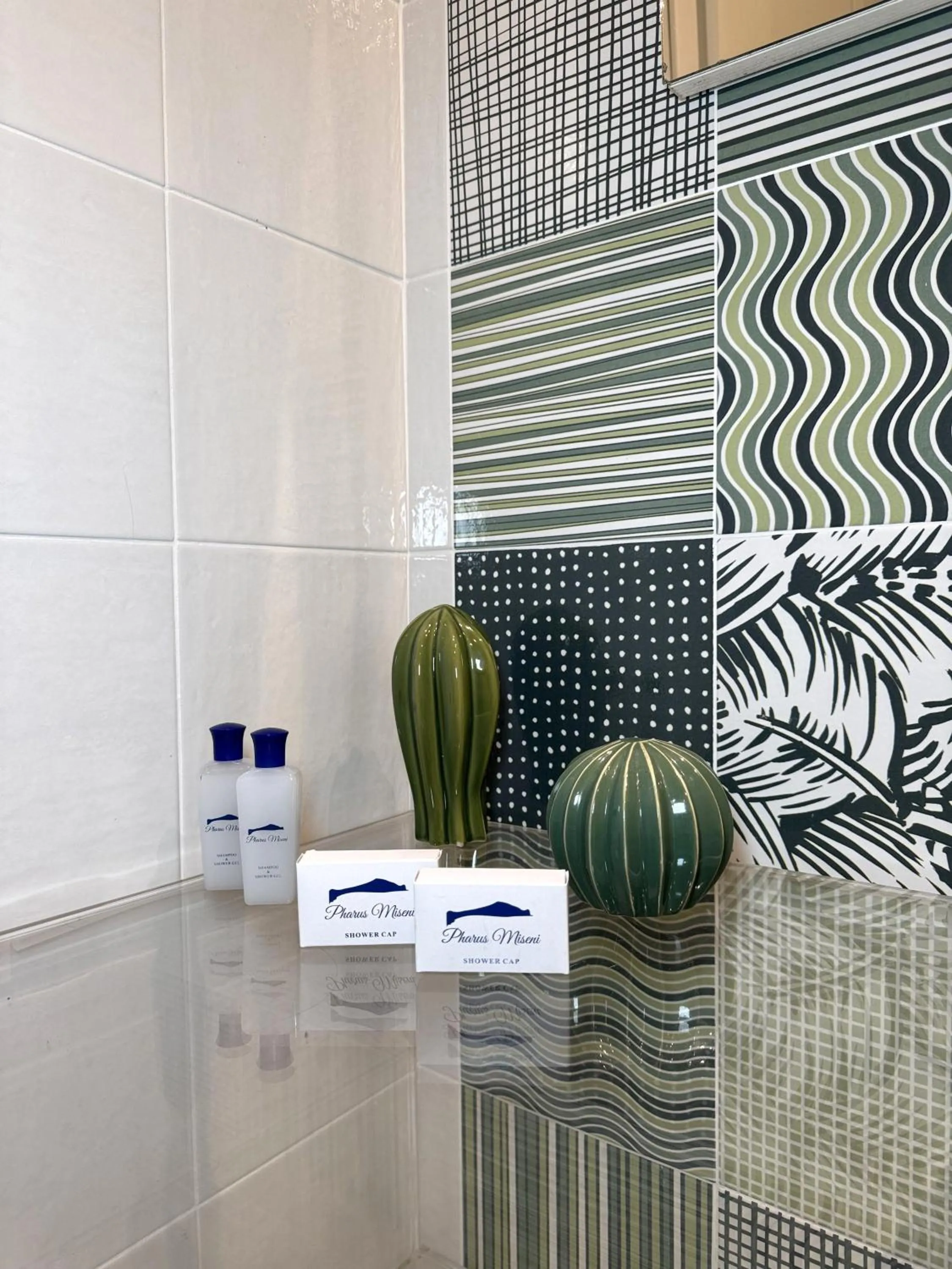 Decorative detail in Pharus Miseni Suites and rooms