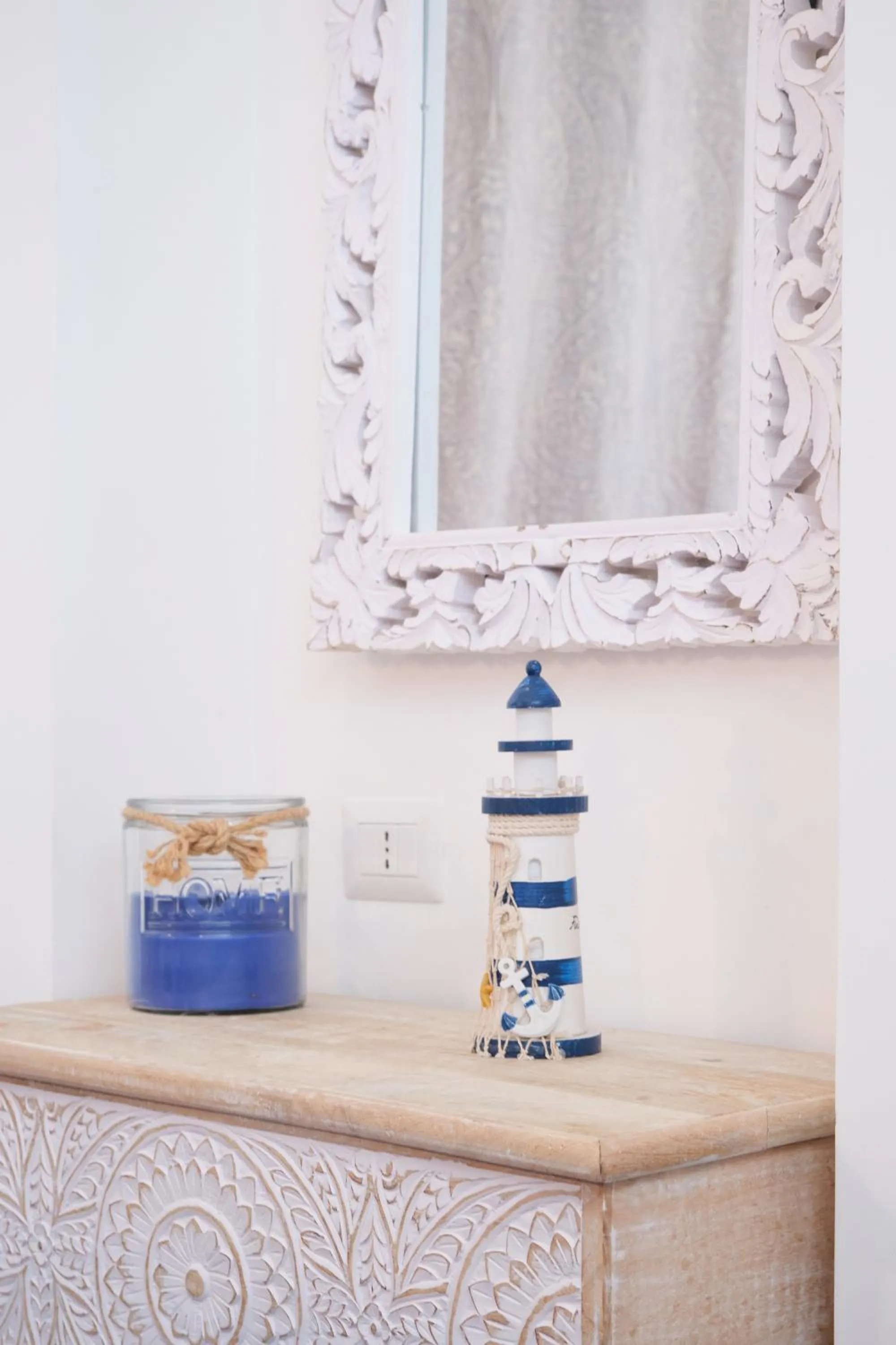 Decorative detail in Pharus Miseni Suites and rooms