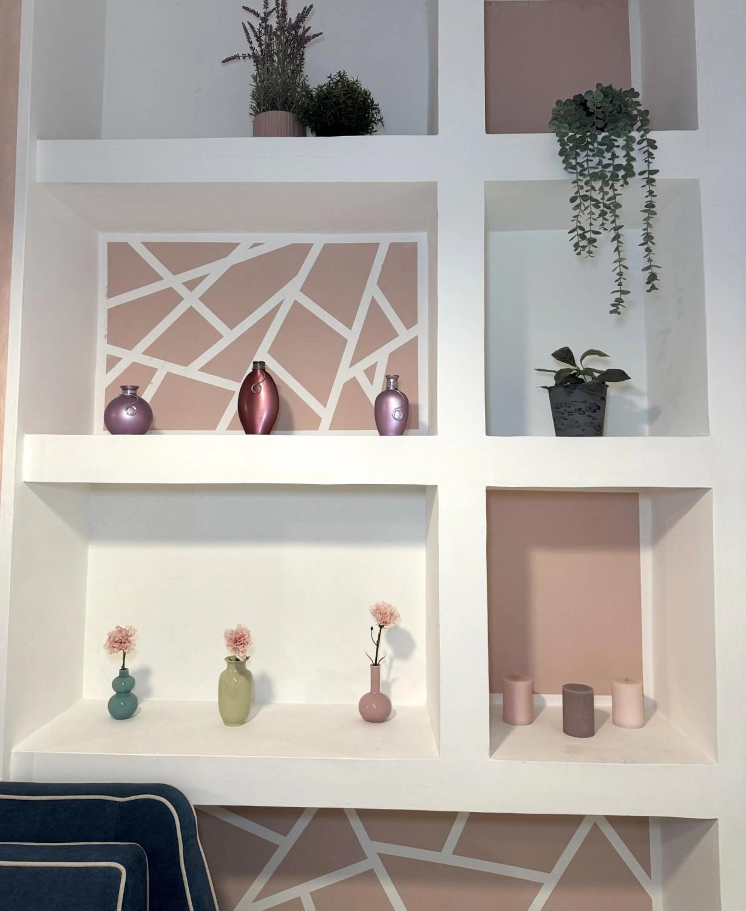 Decorative detail in Pharus Miseni Suites and rooms