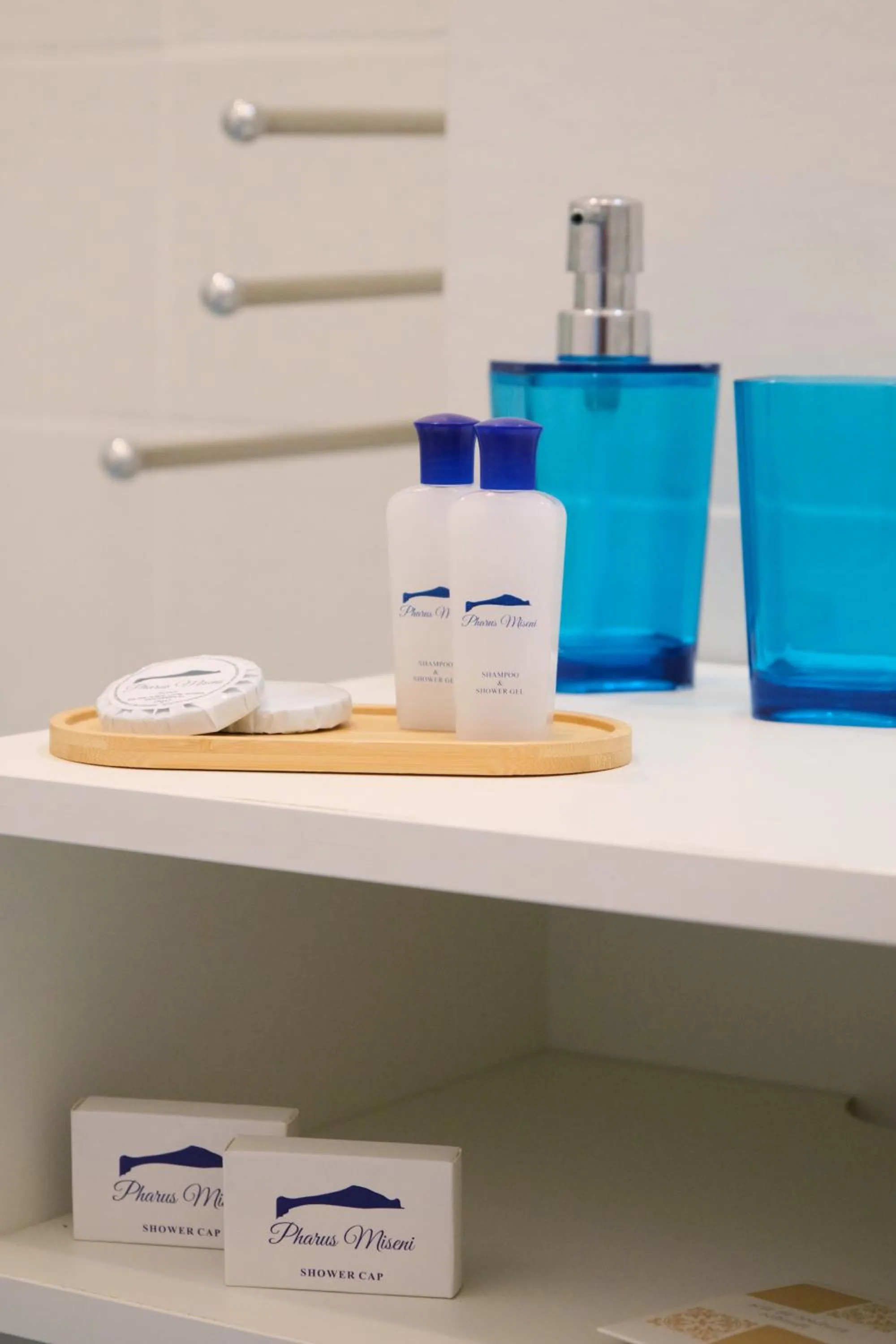 Decorative detail in Pharus Miseni Suites and rooms