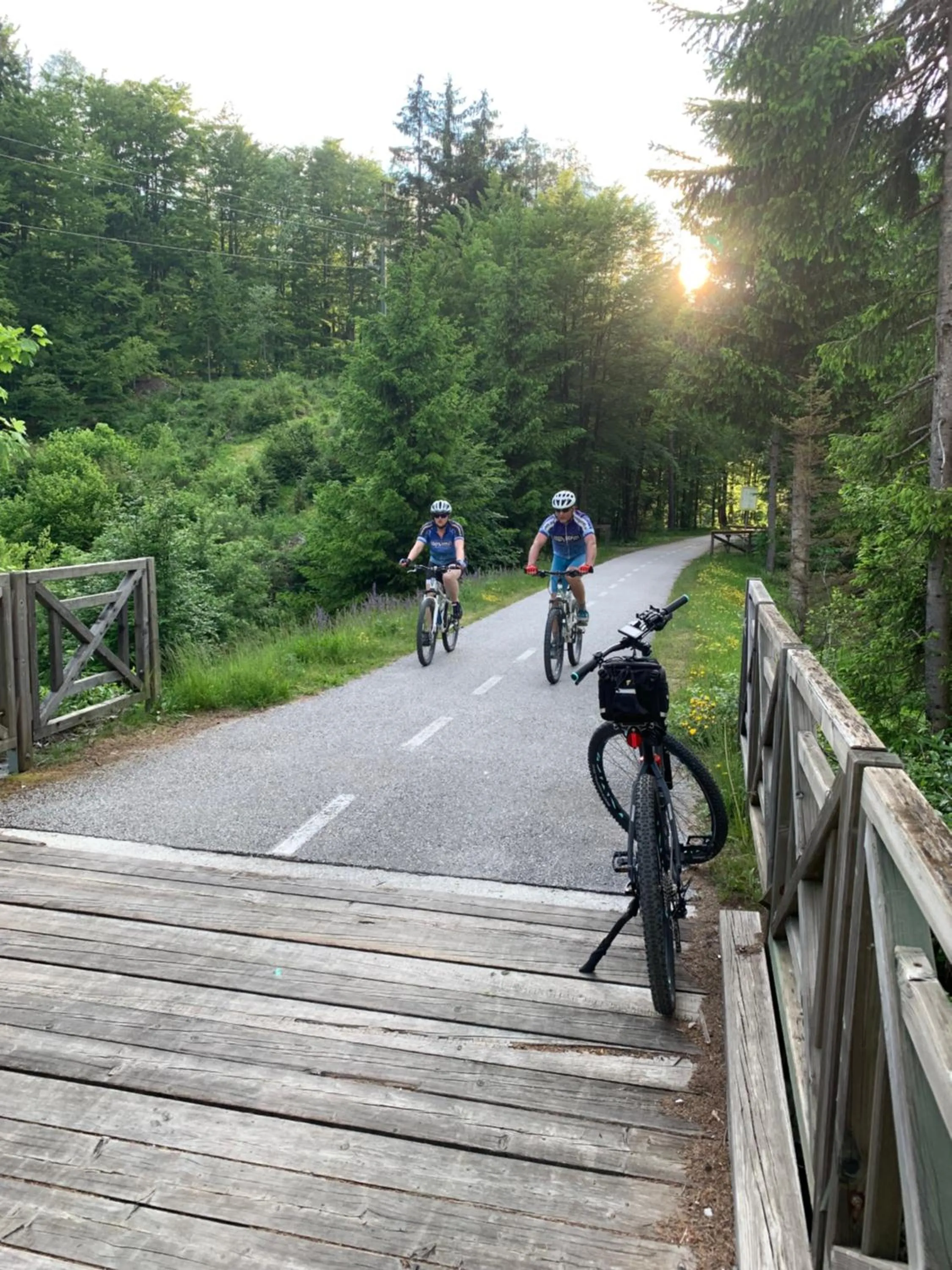 Cycling in Villa Nena