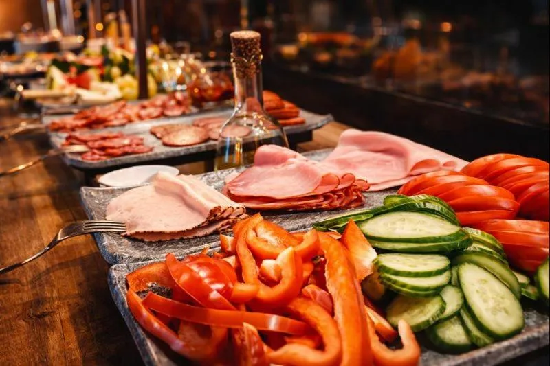 Breakfast in Hotell Siesta