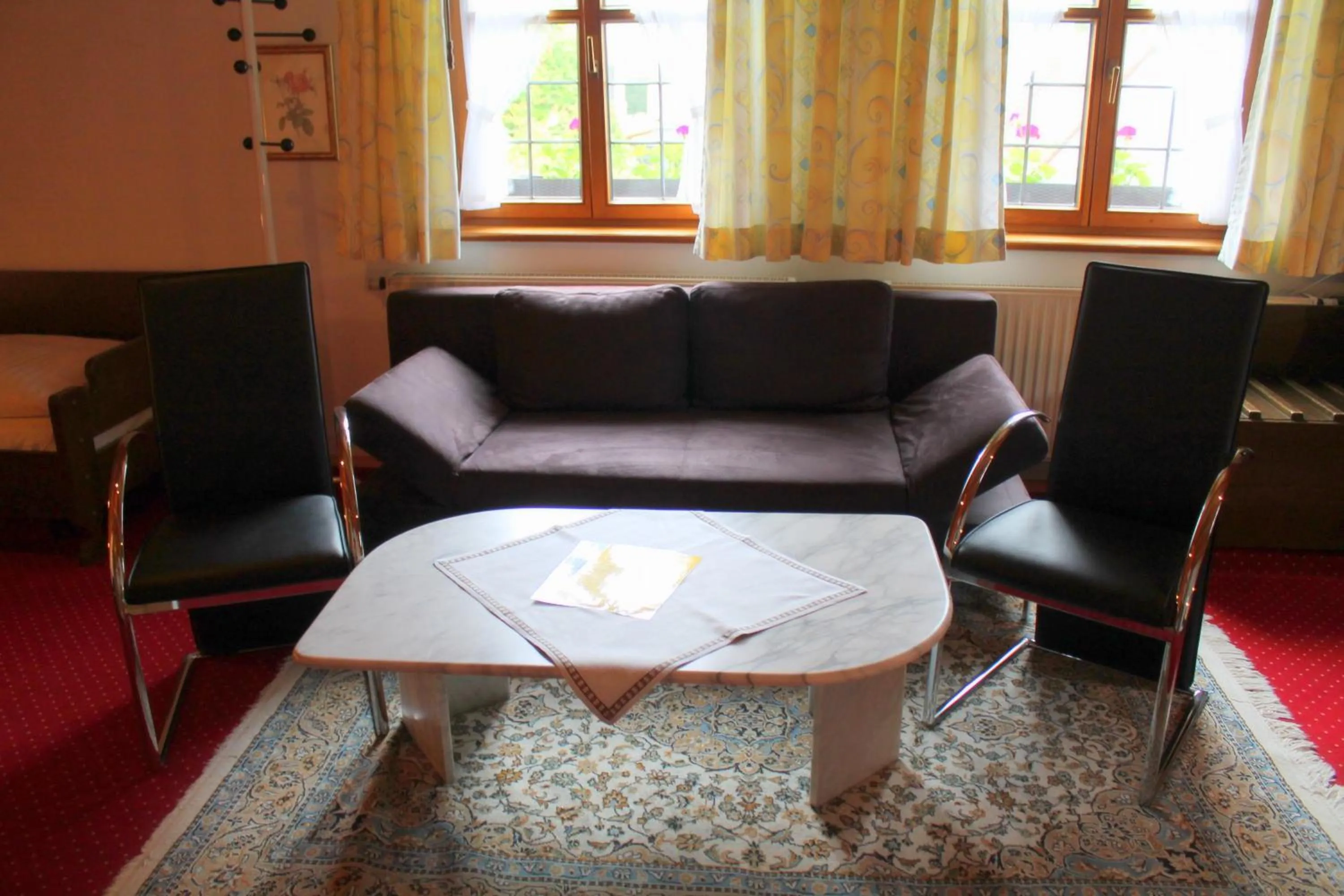 Seating area in Hotel Bezold