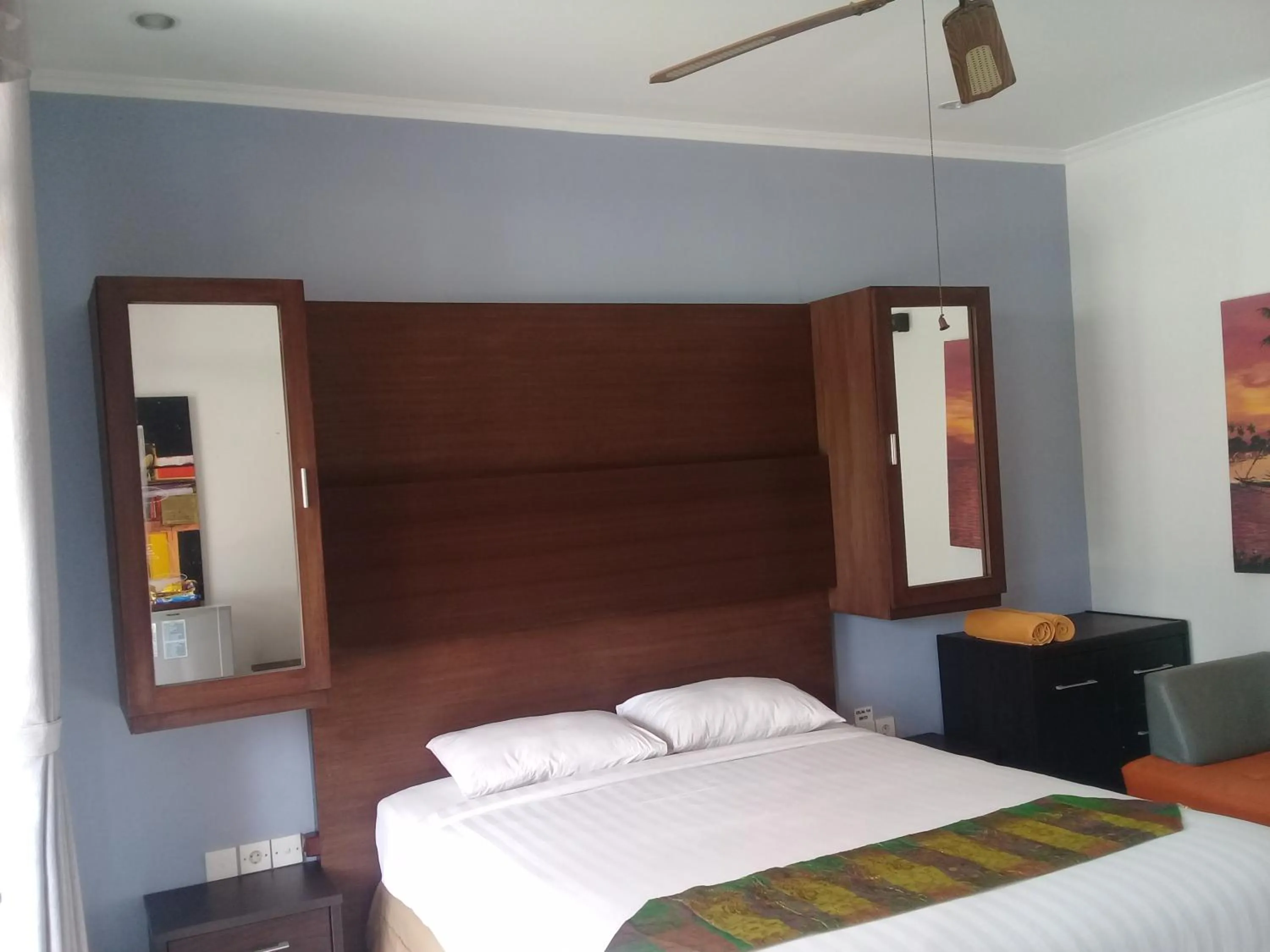 Bedroom in Tropica Gili Total Body Fit - Free Access Gym and Coworking Space
