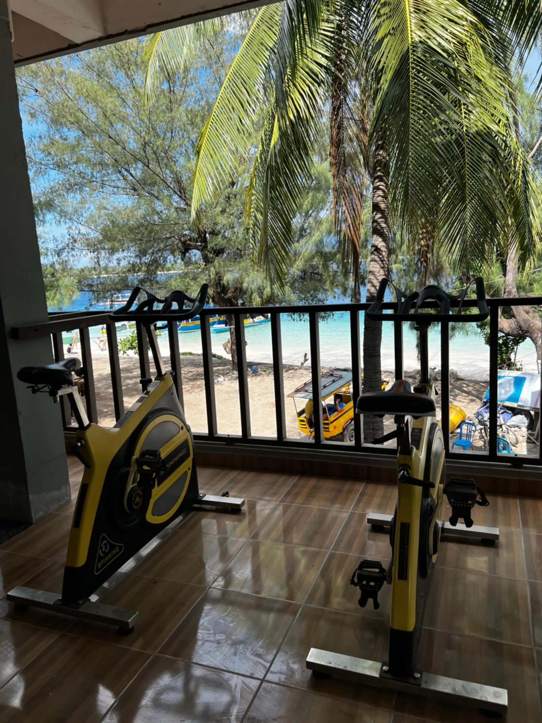 Fitness centre/facilities in Tropica Gili Total Body Fit - Free Access Gym and Coworking Space