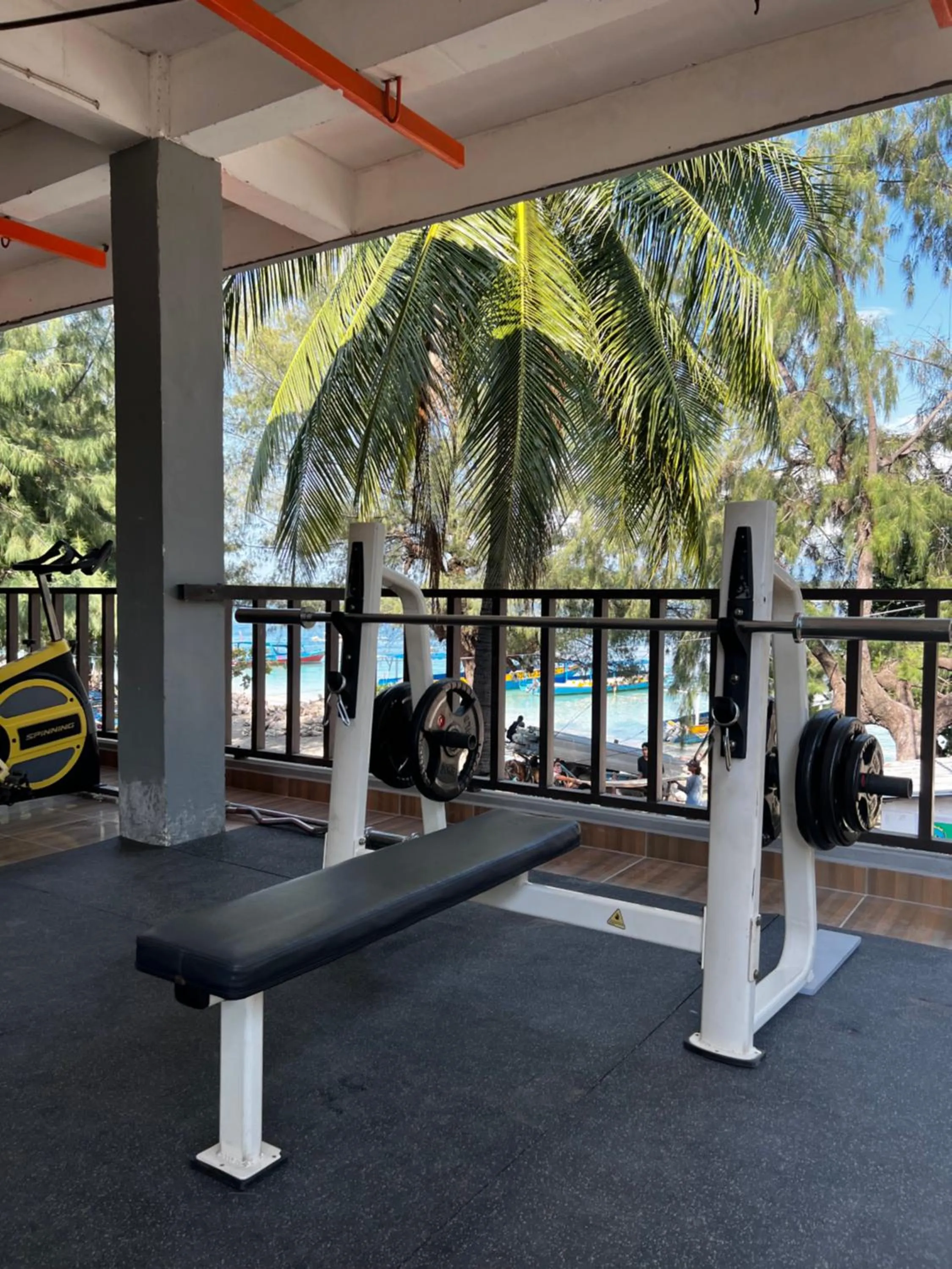 Fitness centre/facilities in Tropica Gili Total Body Fit - Free Access Gym and Coworking Space