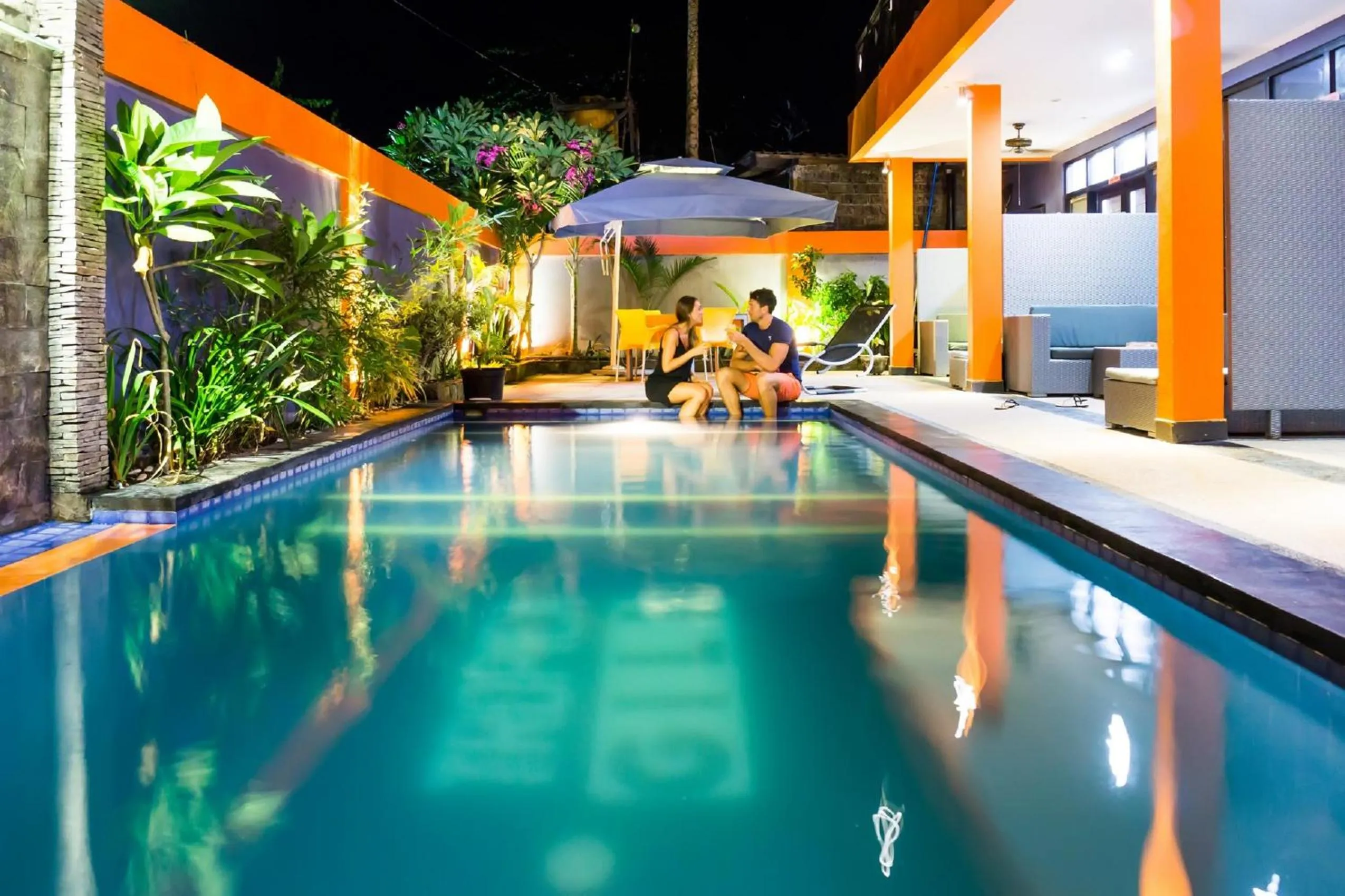 Swimming pool in Tropica Gili Total Body Fit - Free Access Gym and Coworking Space
