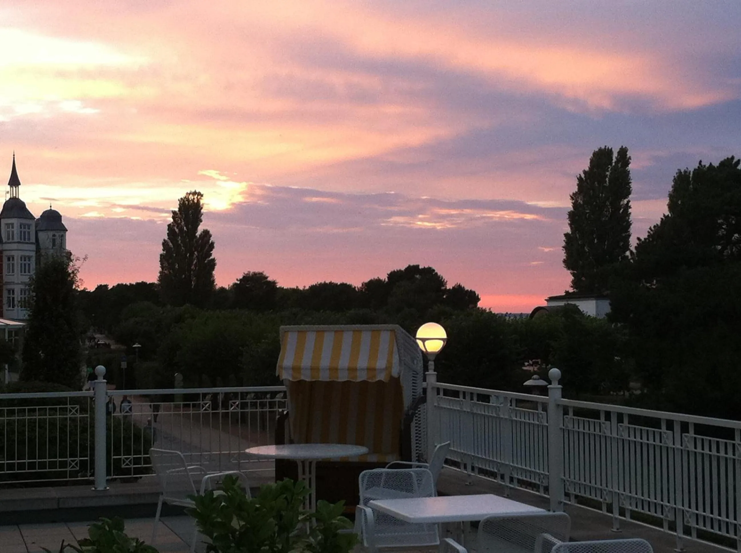 Balcony/Terrace in Haus Seeblick Hotel Garni & Ferienwohnungen
