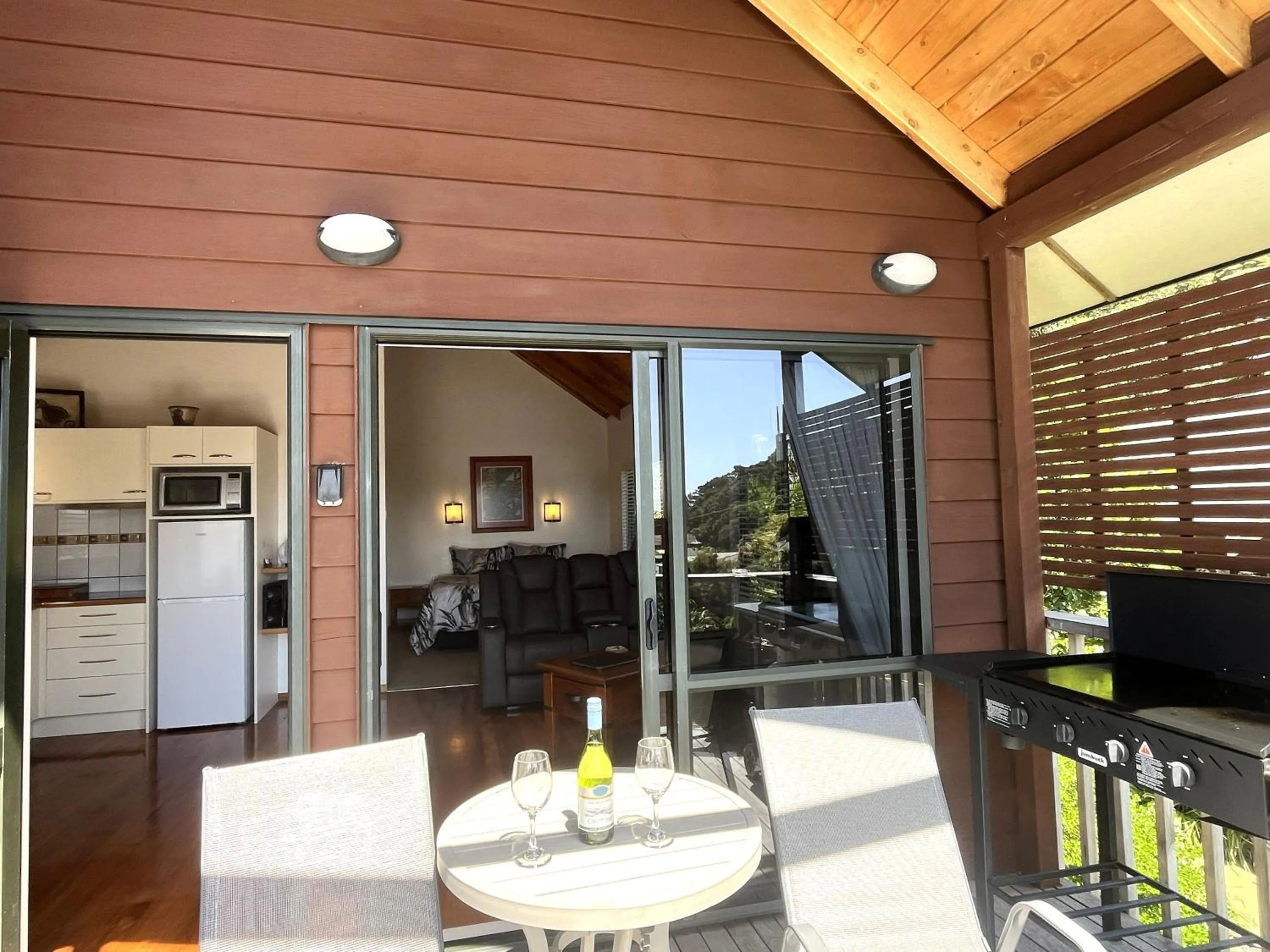 Patio in Abri Apartments