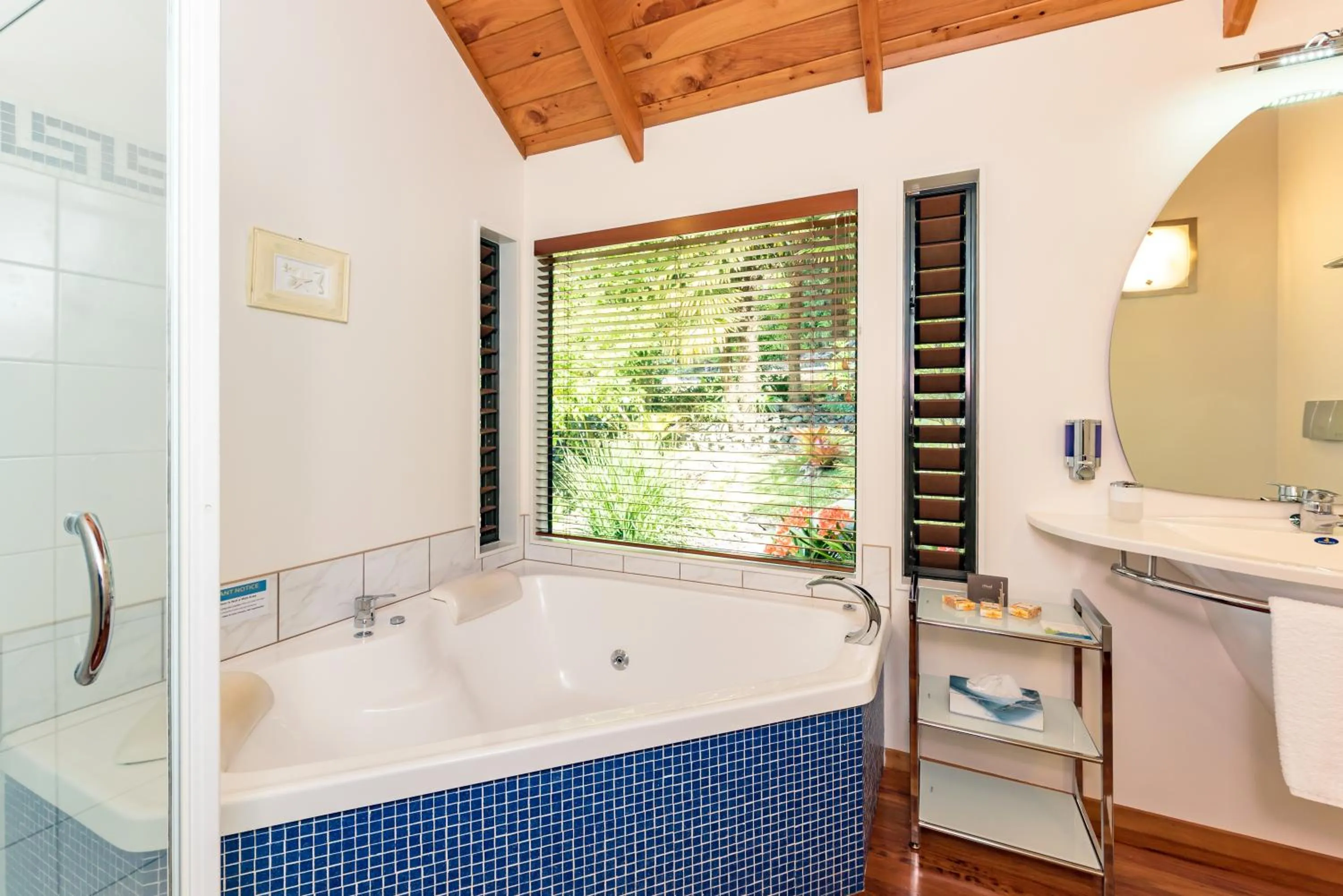 Shower in Abri Apartments