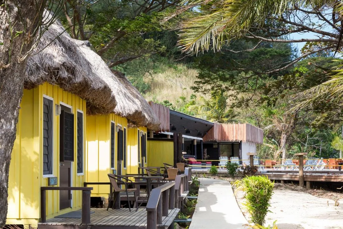 Facade/entrance in Funky Fish Beach & Surf Resort