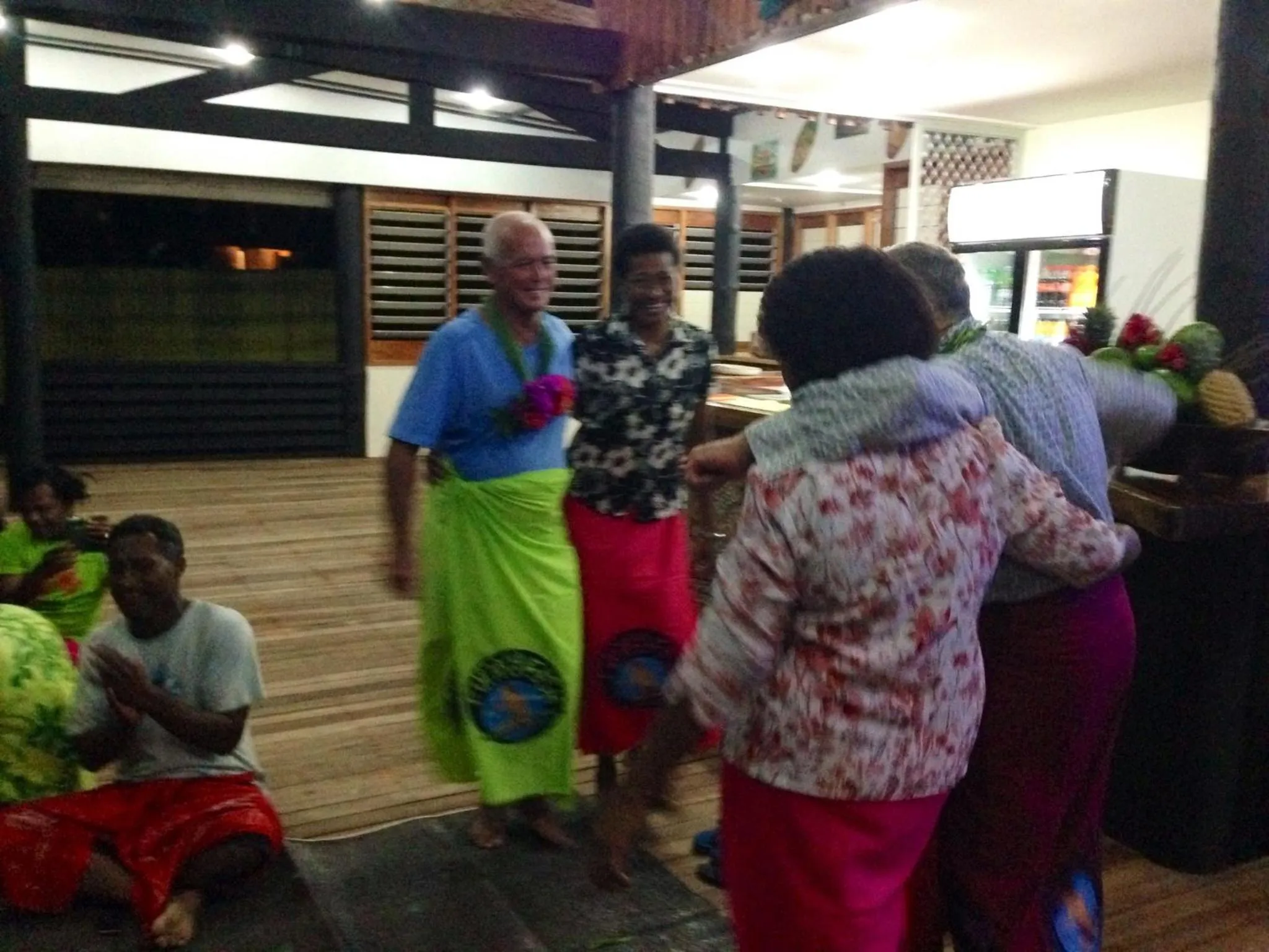 Evening entertainment in Funky Fish Beach & Surf Resort