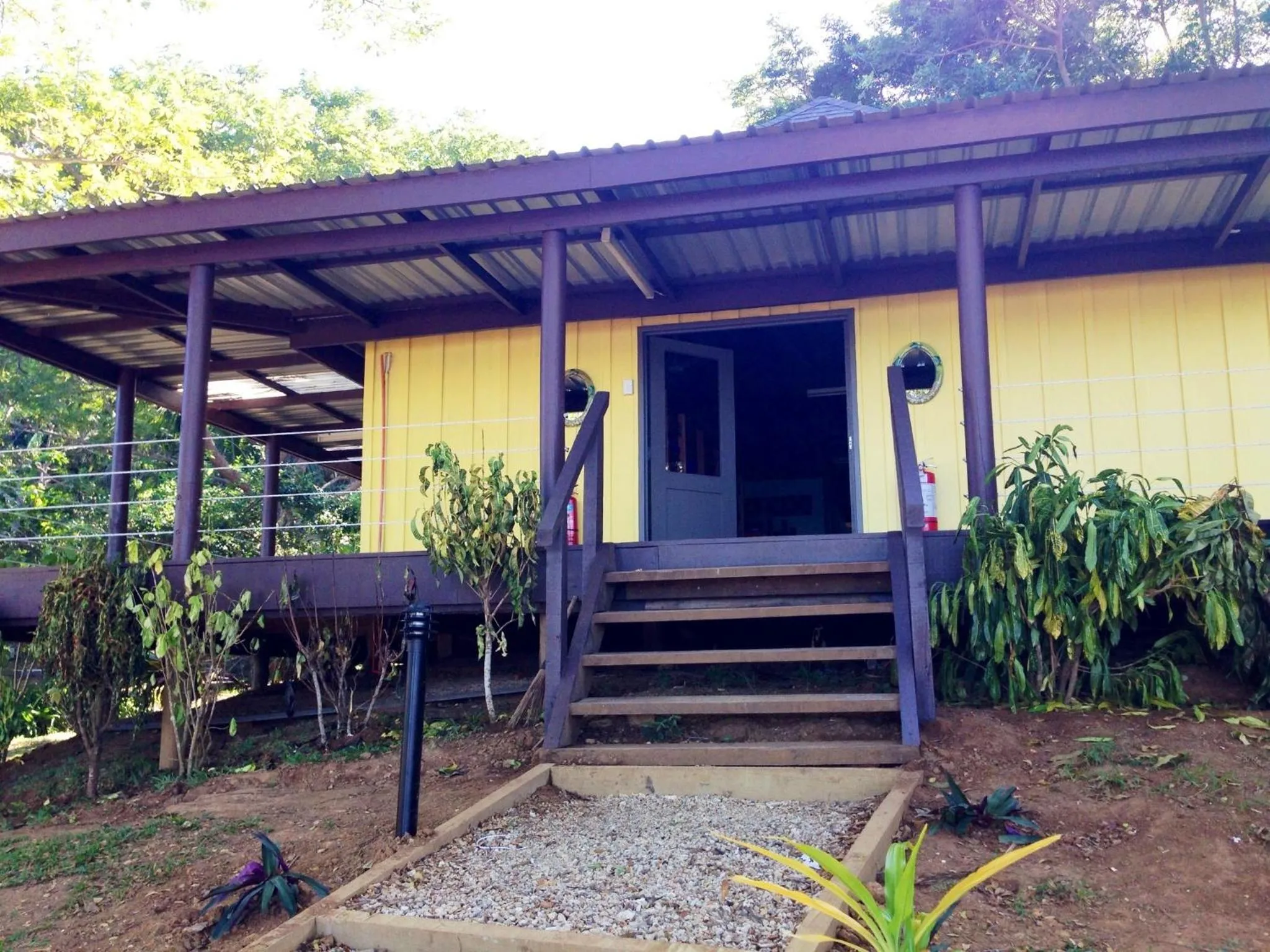 Facade/entrance in Funky Fish Beach & Surf Resort