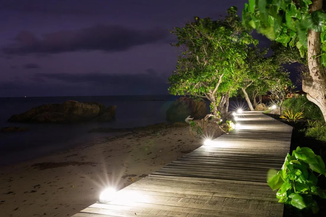 Night in Funky Fish Beach & Surf Resort