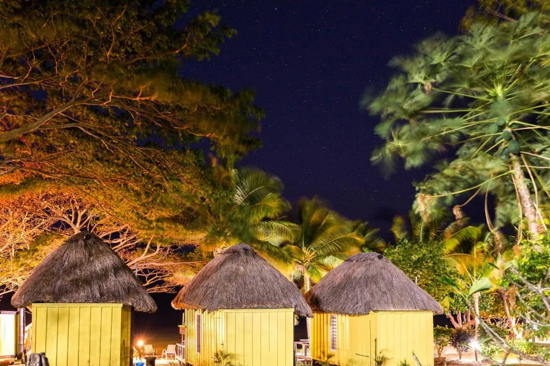 Night in Funky Fish Beach & Surf Resort