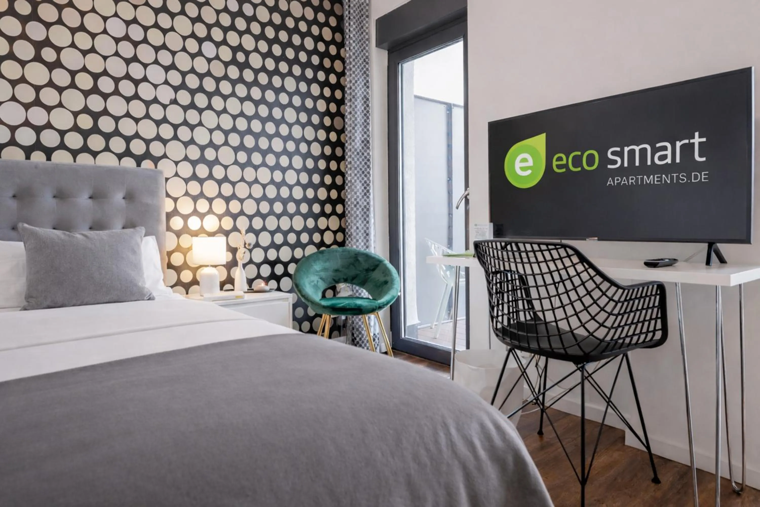 Photo of the whole room, Bed in Eco Smart Apartments Erlangen