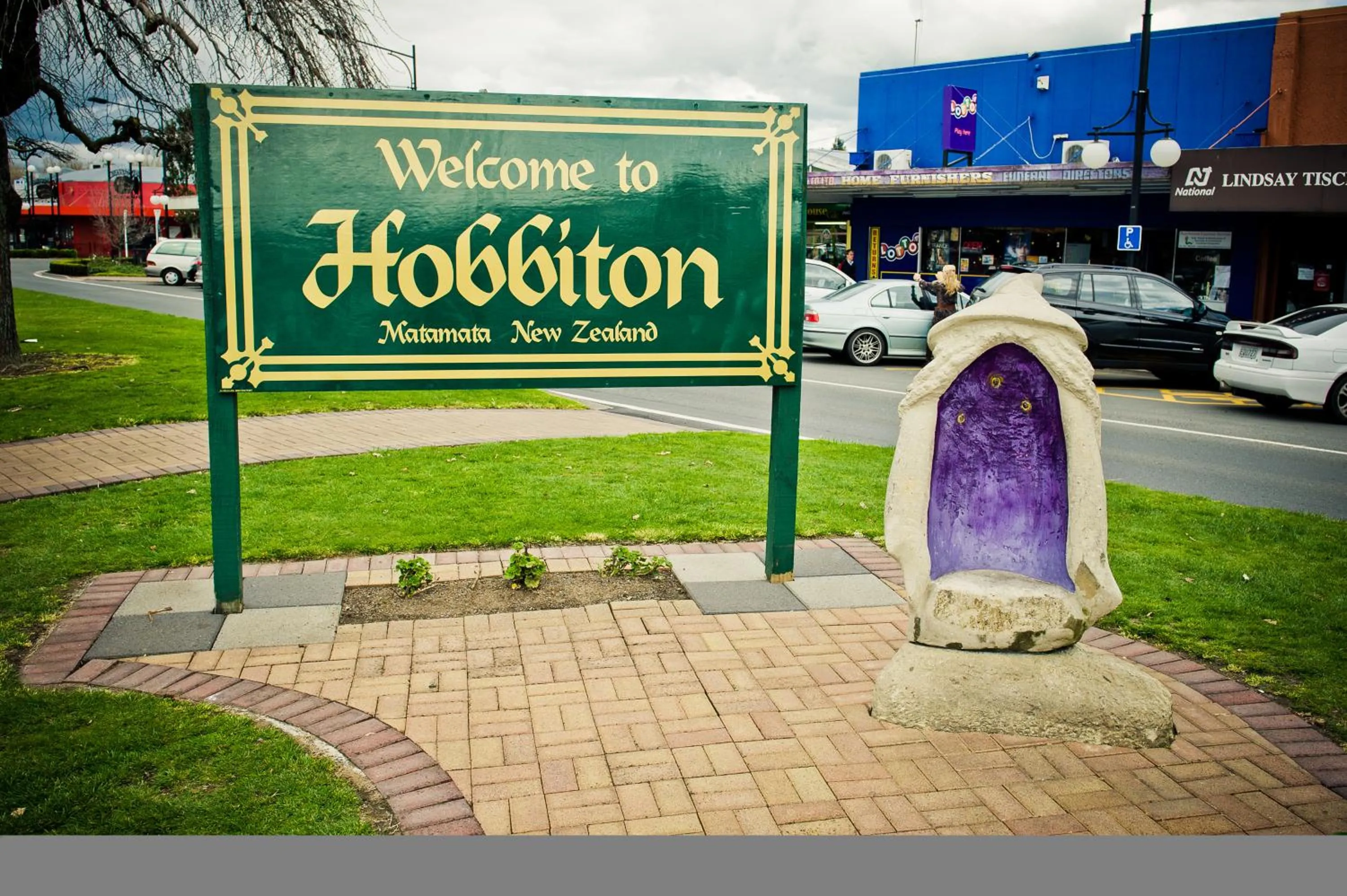 Landmark view in Tower Road Motel