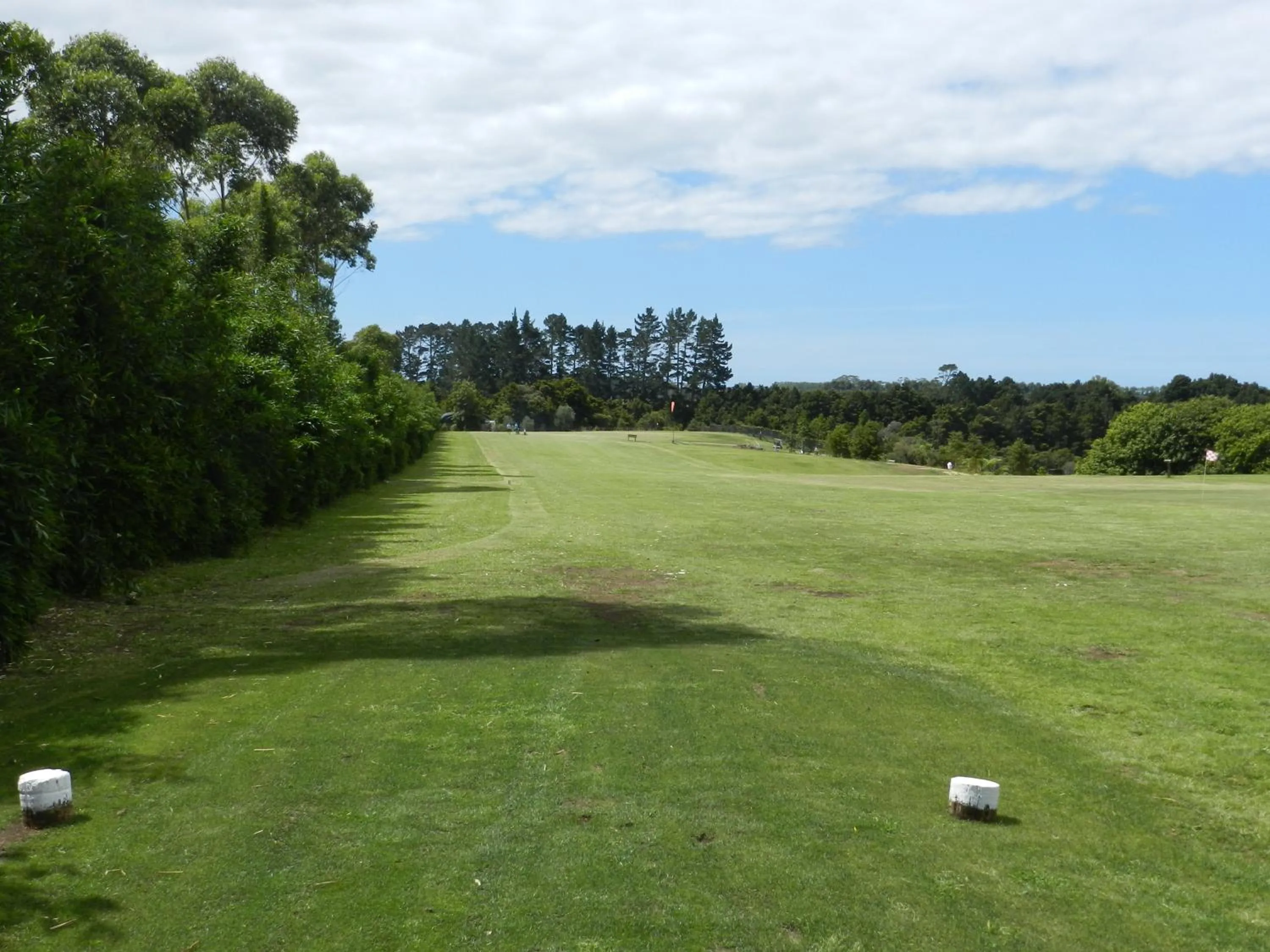 Golfcourse in Puketotara Lodge