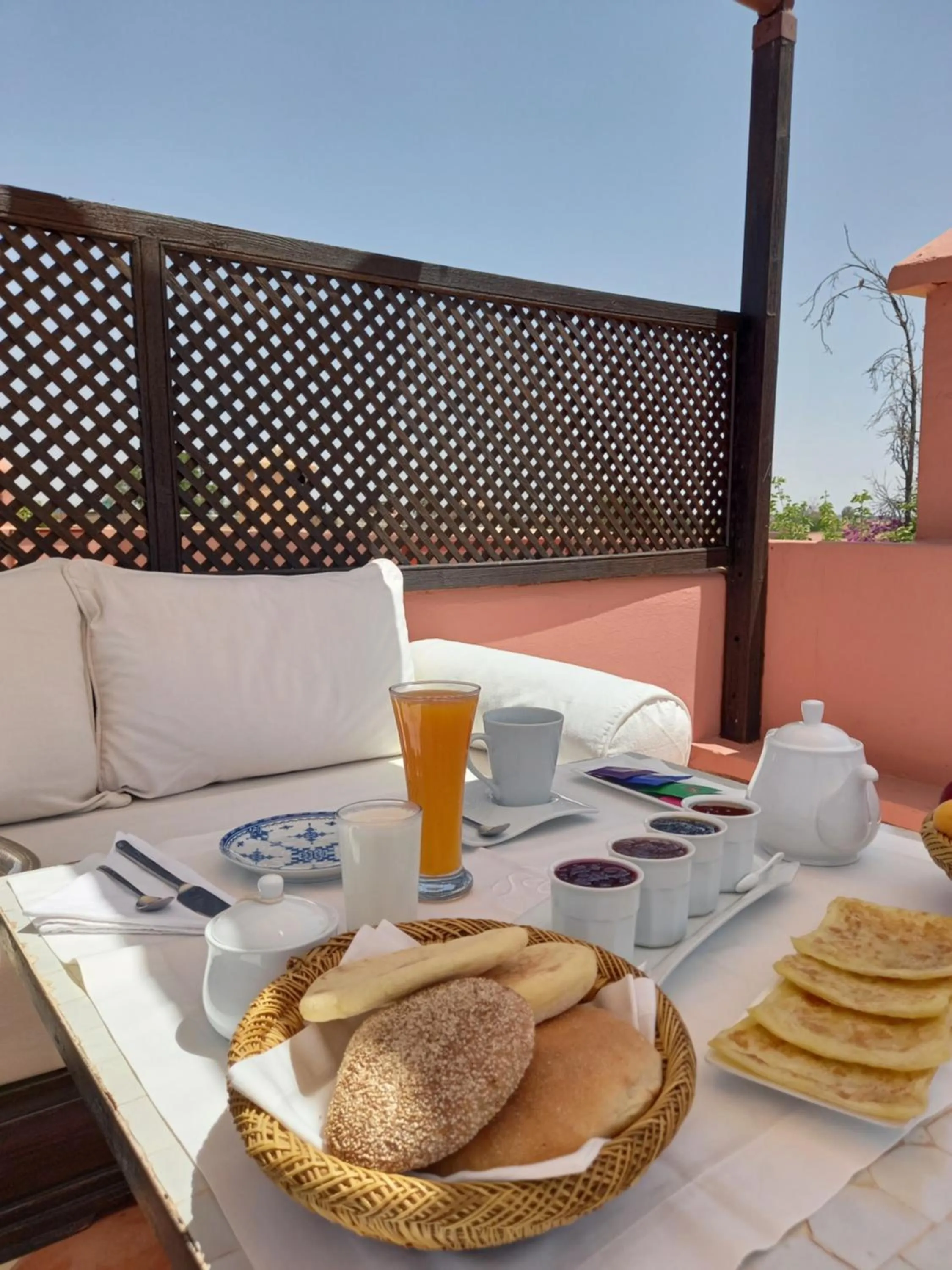 Patio in Riad CHERRATA